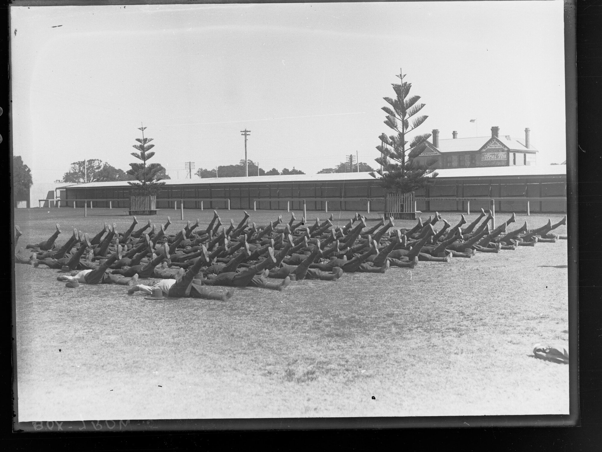 Expeditionary Forces World War One - Soldiers Exercising (Morphettville Racecourse)