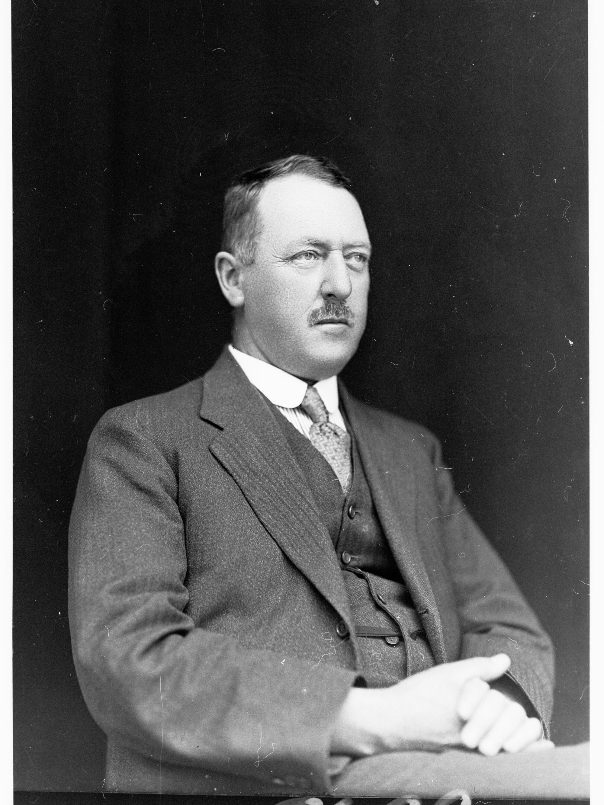 Portrait of Attorney-General H Homburg - Biographical Register page 110