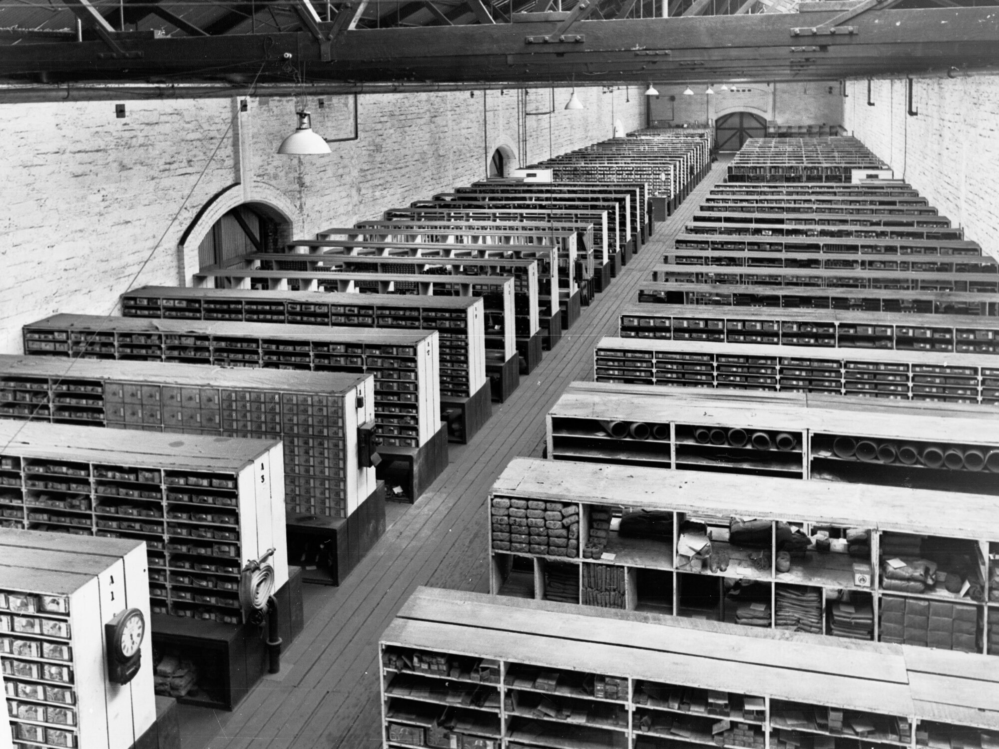 Islington Railway Workshops Store Room
