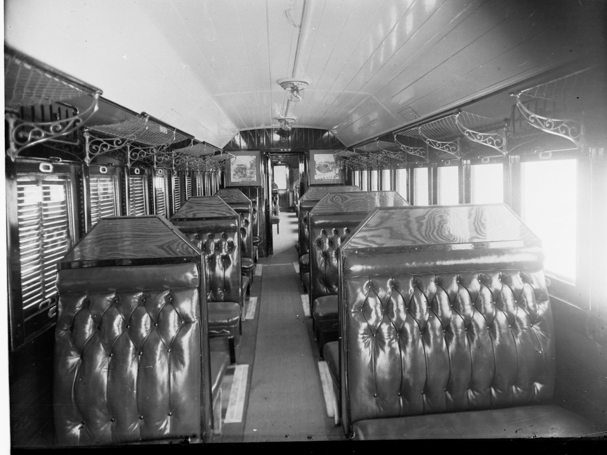 Interior of Railway Carriage