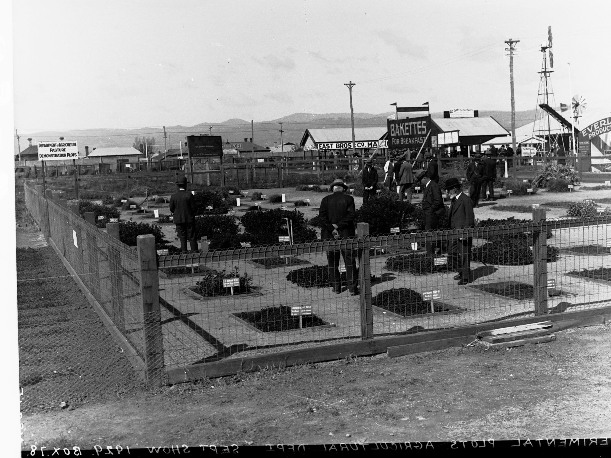 Experimental Agricultural Plots Royal Adelaide Show