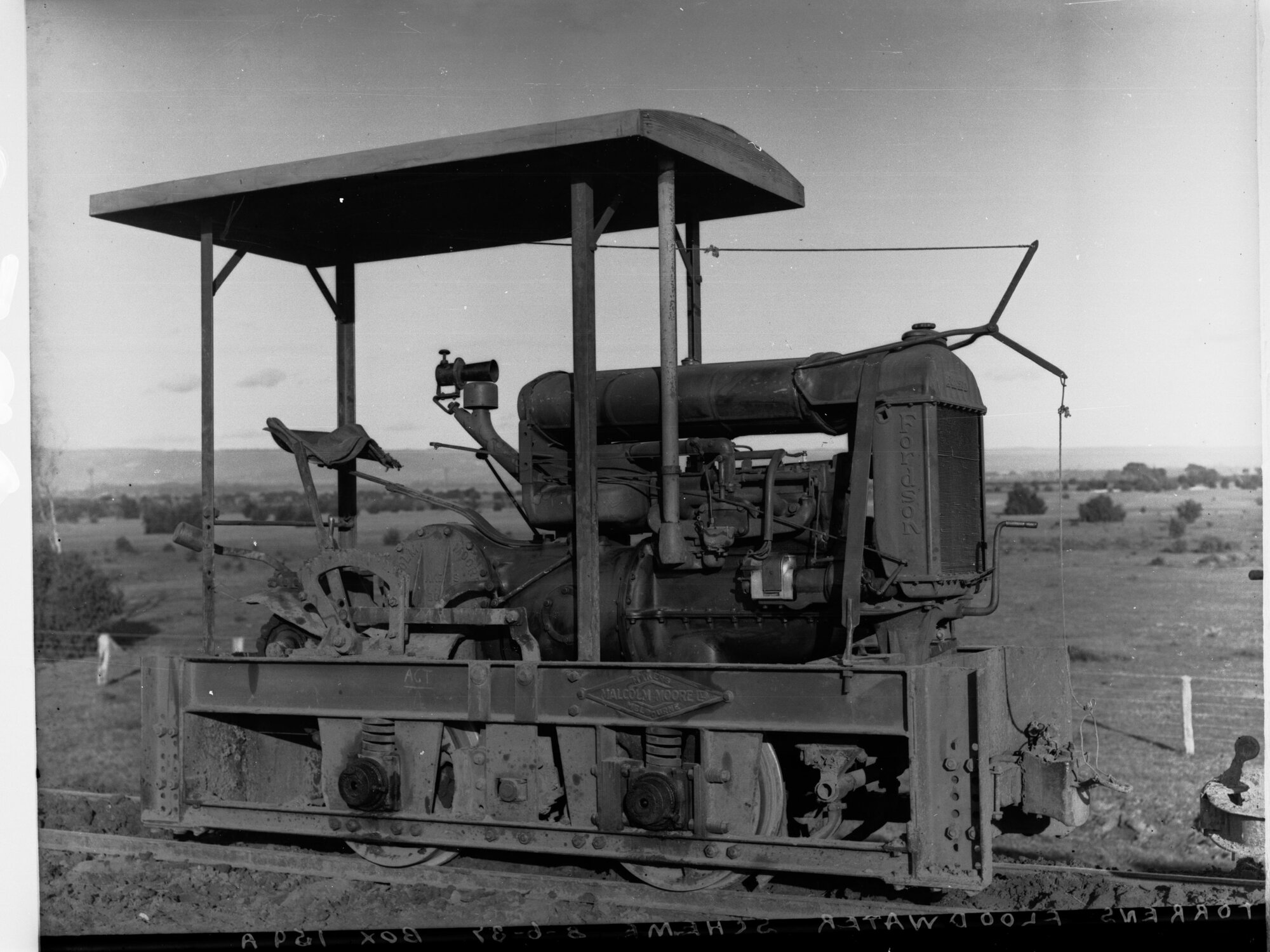 Torrens Flood Water Scheme Showing Machinery