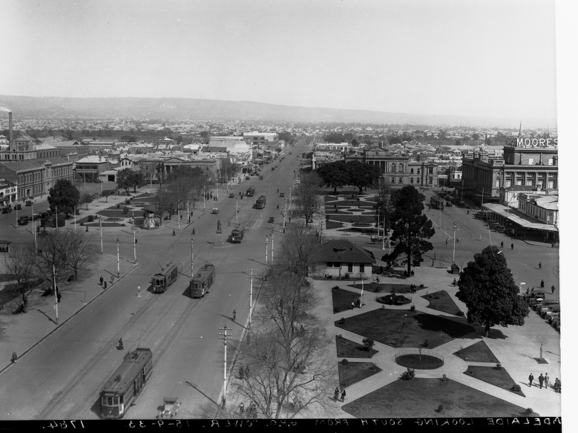 Victoria Square From Post Office Tower Looking South