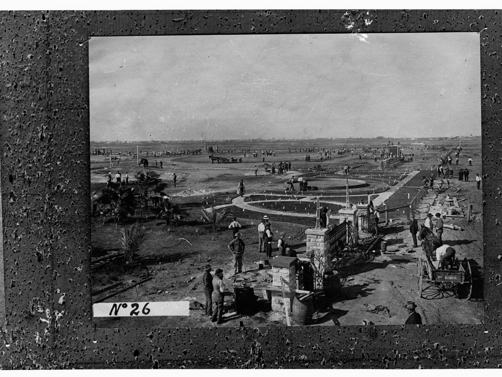 Building a playground, Port Pirie