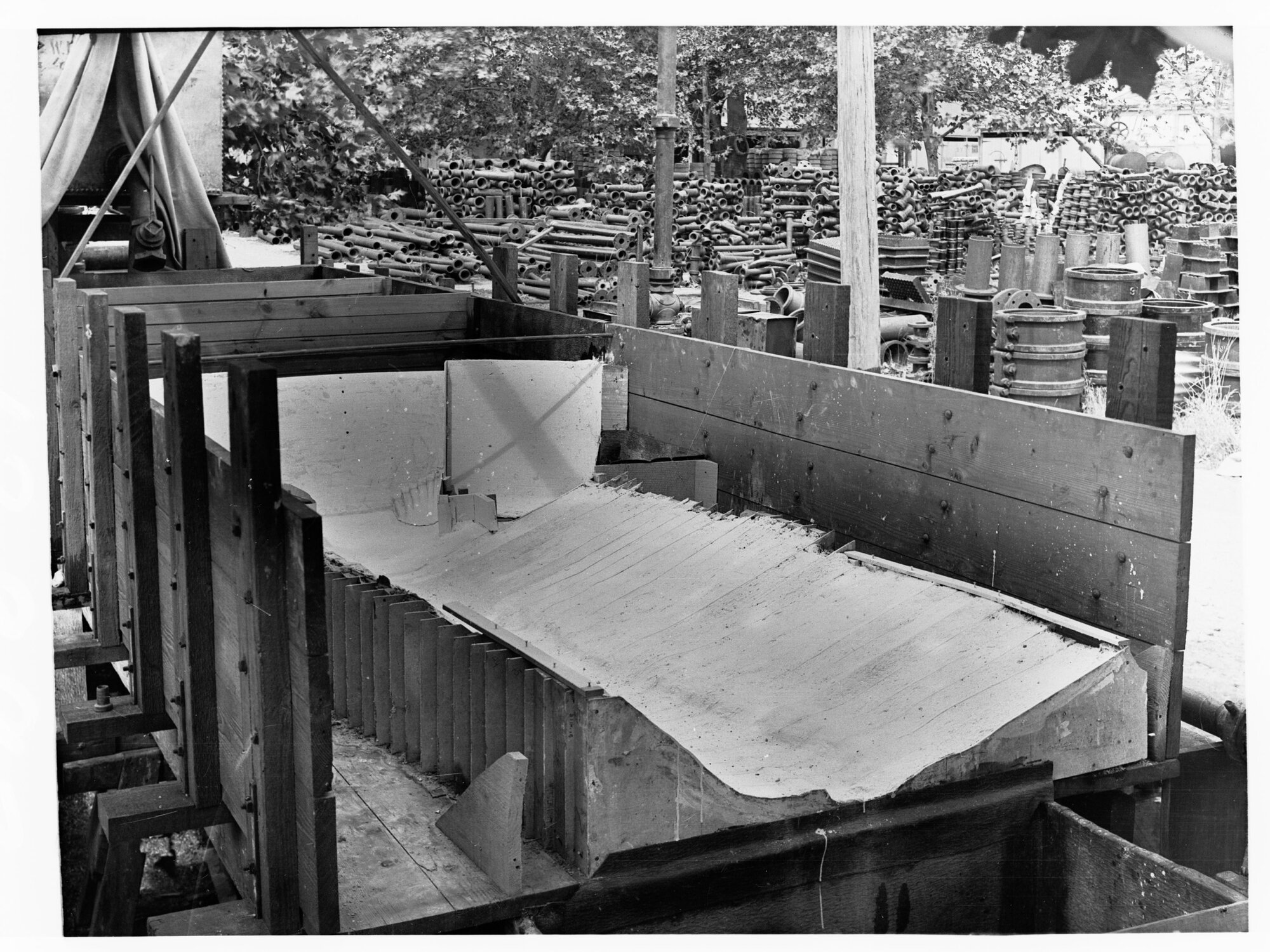 Model of Mount Bold Reservoir taken at Kent Town