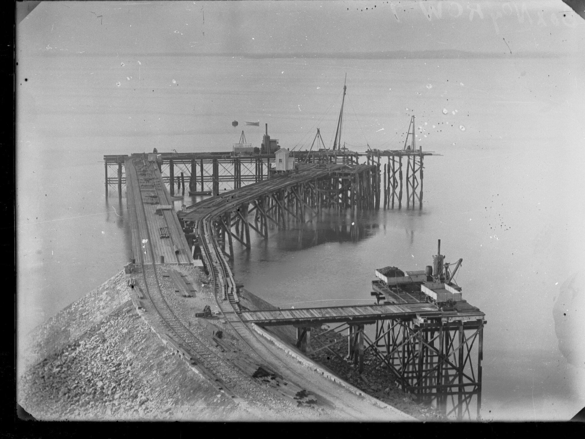 Port Darwin Jetty at high water