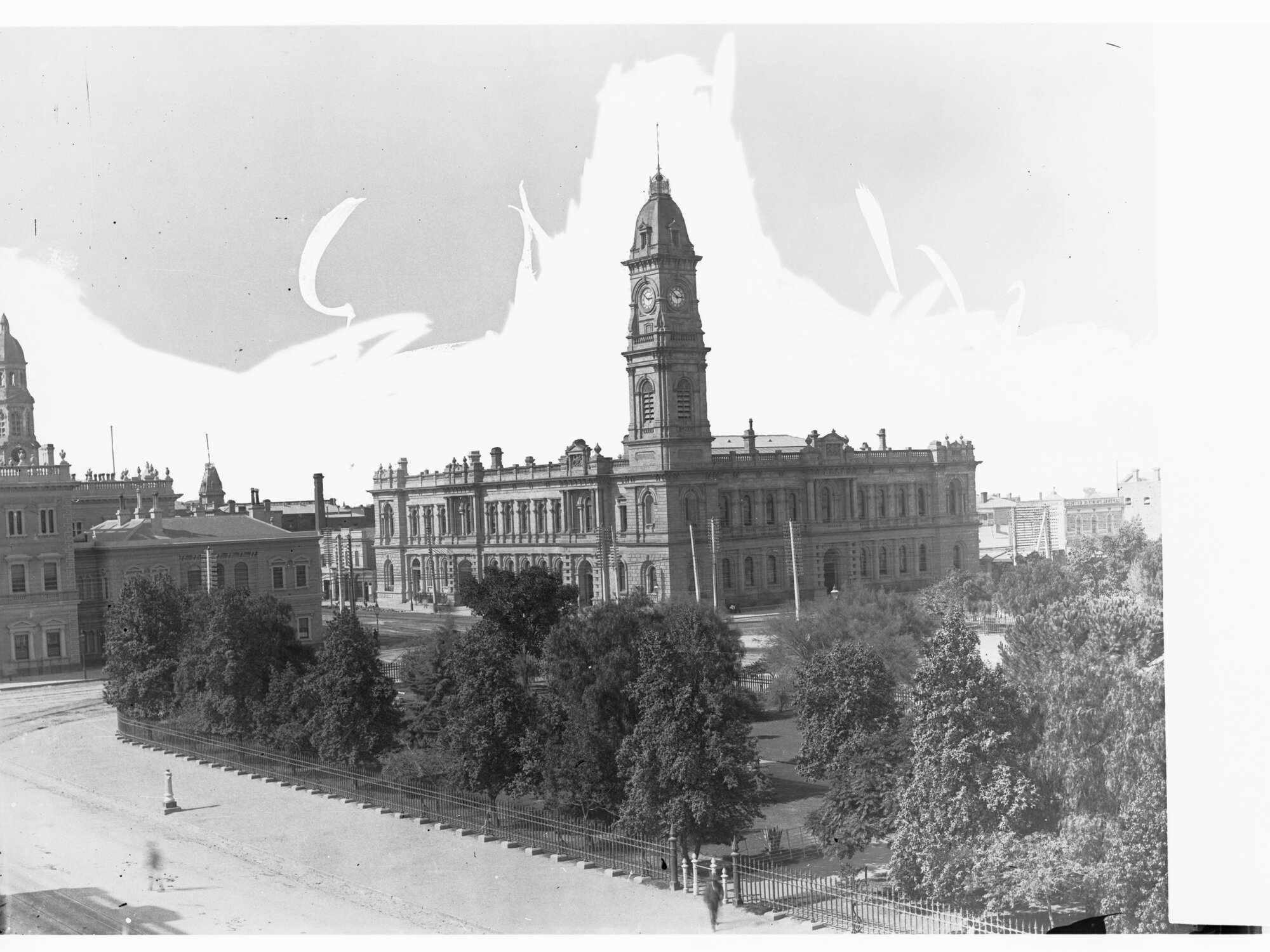 Victoria Square and the Post Office