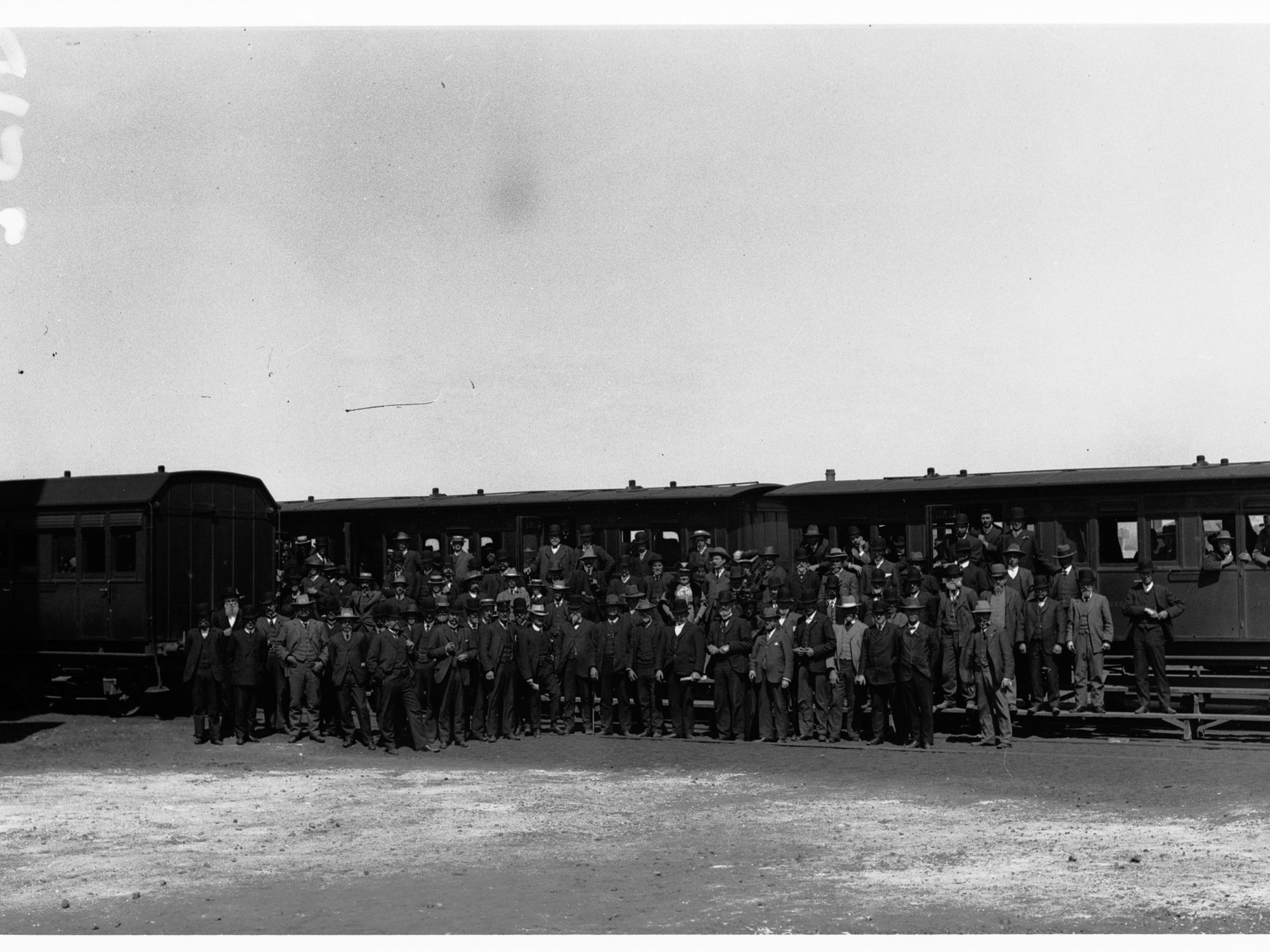 Opening of Pinnaroo railway line 