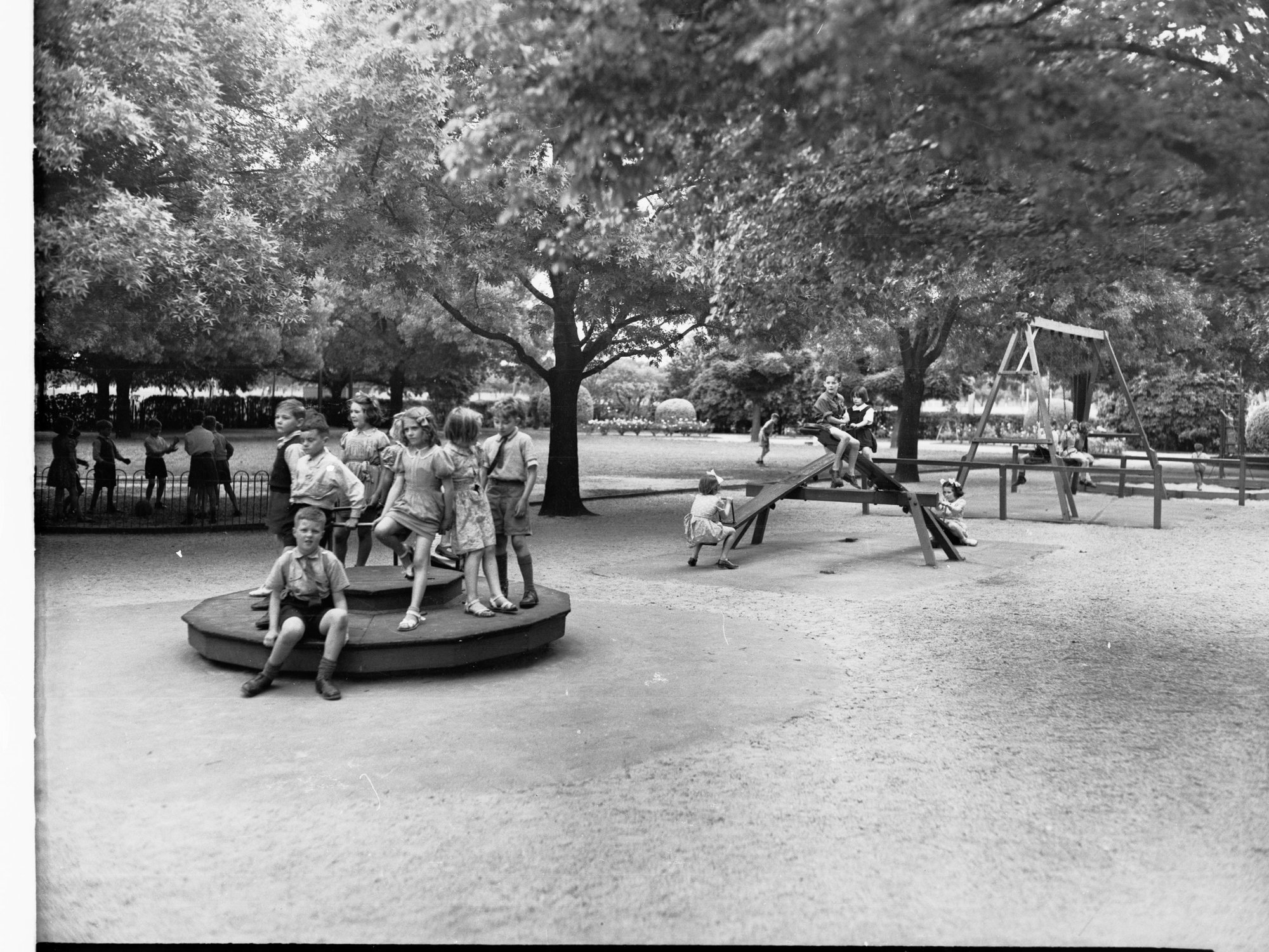 Children in Playground on South Terrace