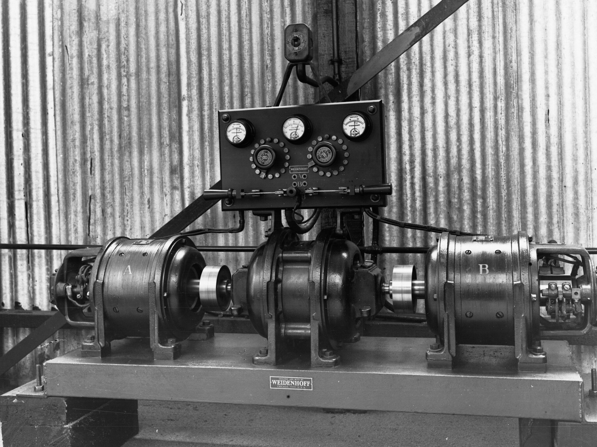 Engine for Converting AC to DC Current in the South Australian Railways