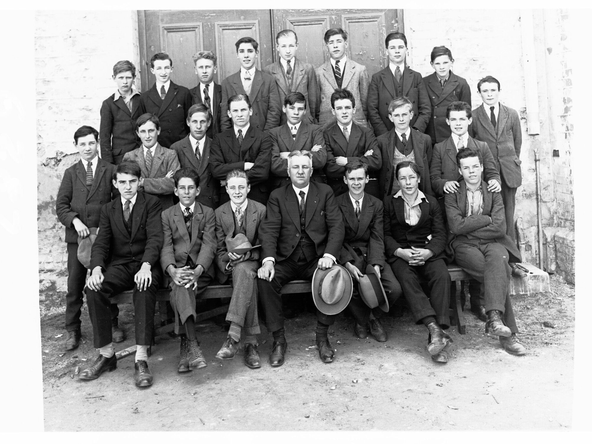 Group of Migrant Boys 