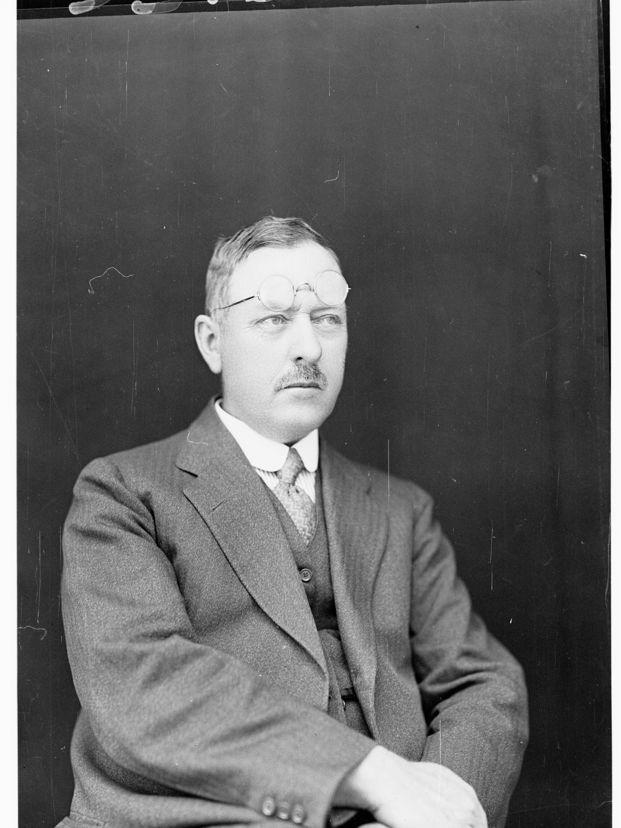 Portrait of Attorney-General H Homburg - Biographical Register page 110