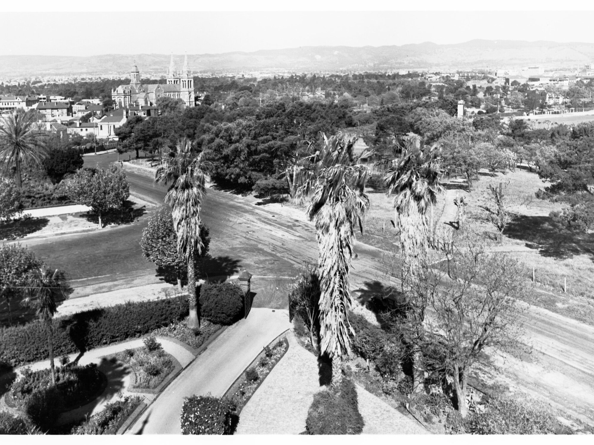 Carclew Residence of Sir L Bonythons Over Looking North Adelaide
