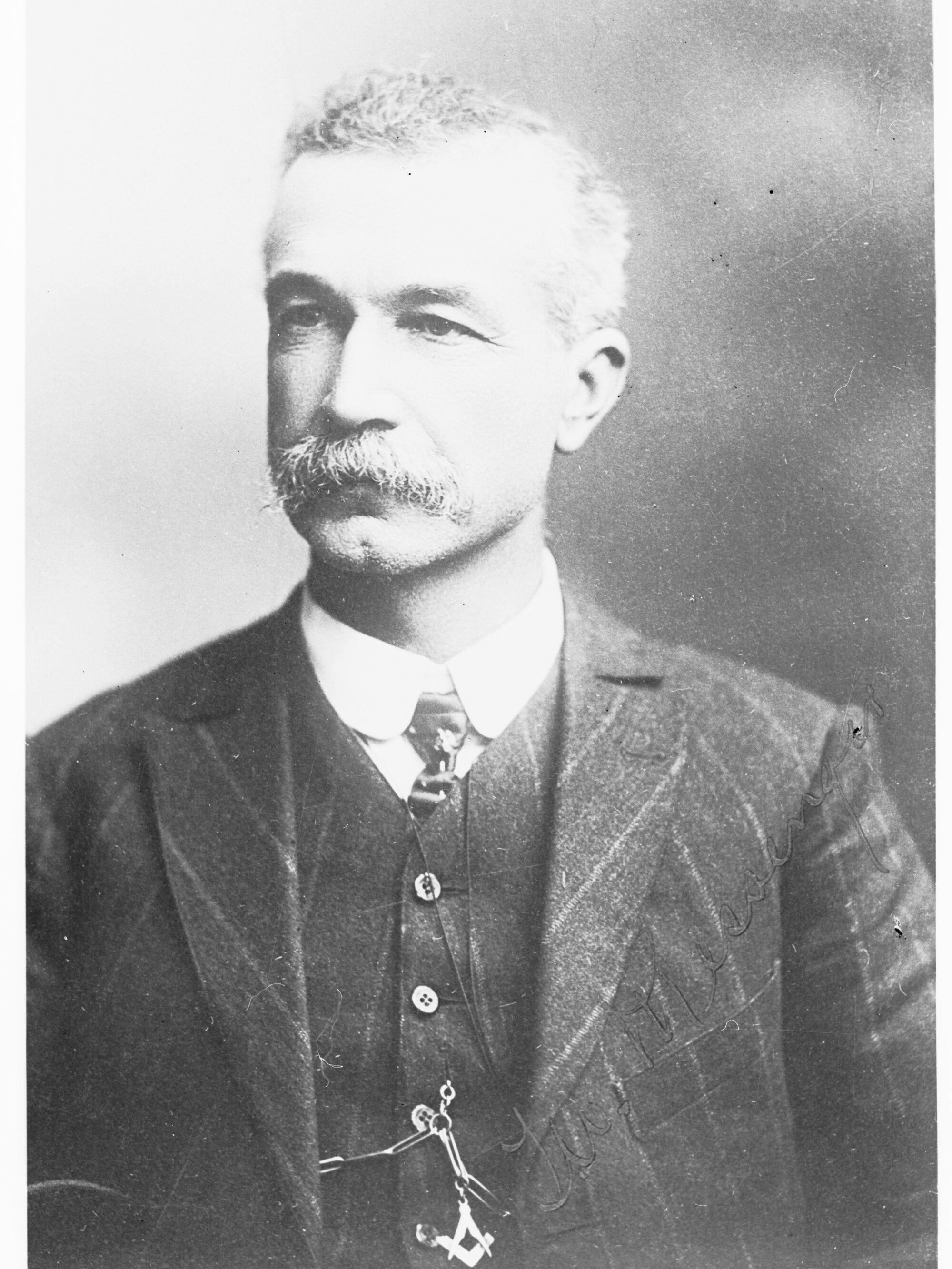 Portrait of an unidentified man - no information recorded