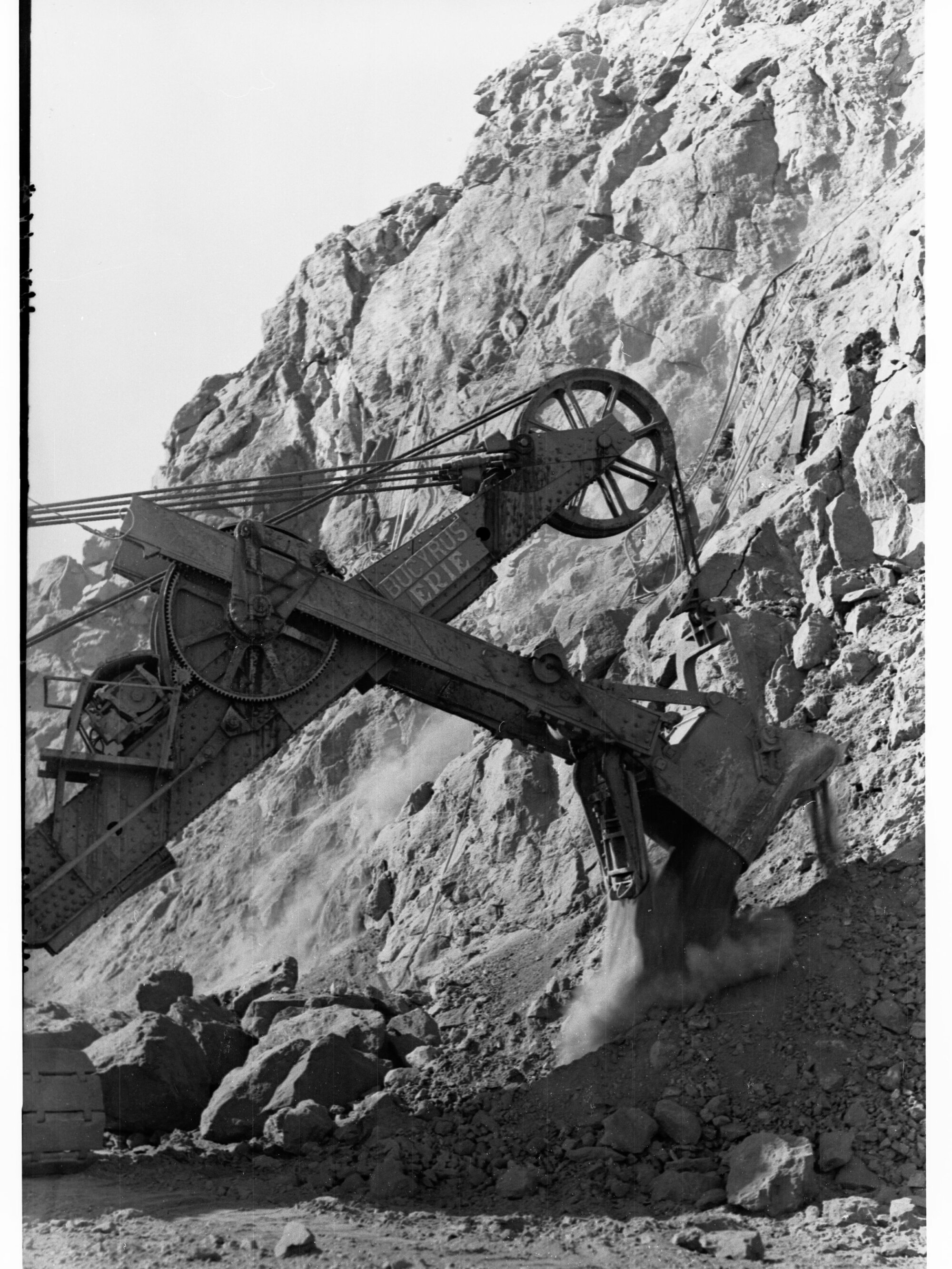 Bucyrus Erie Machinery for Mining at Iron Knob