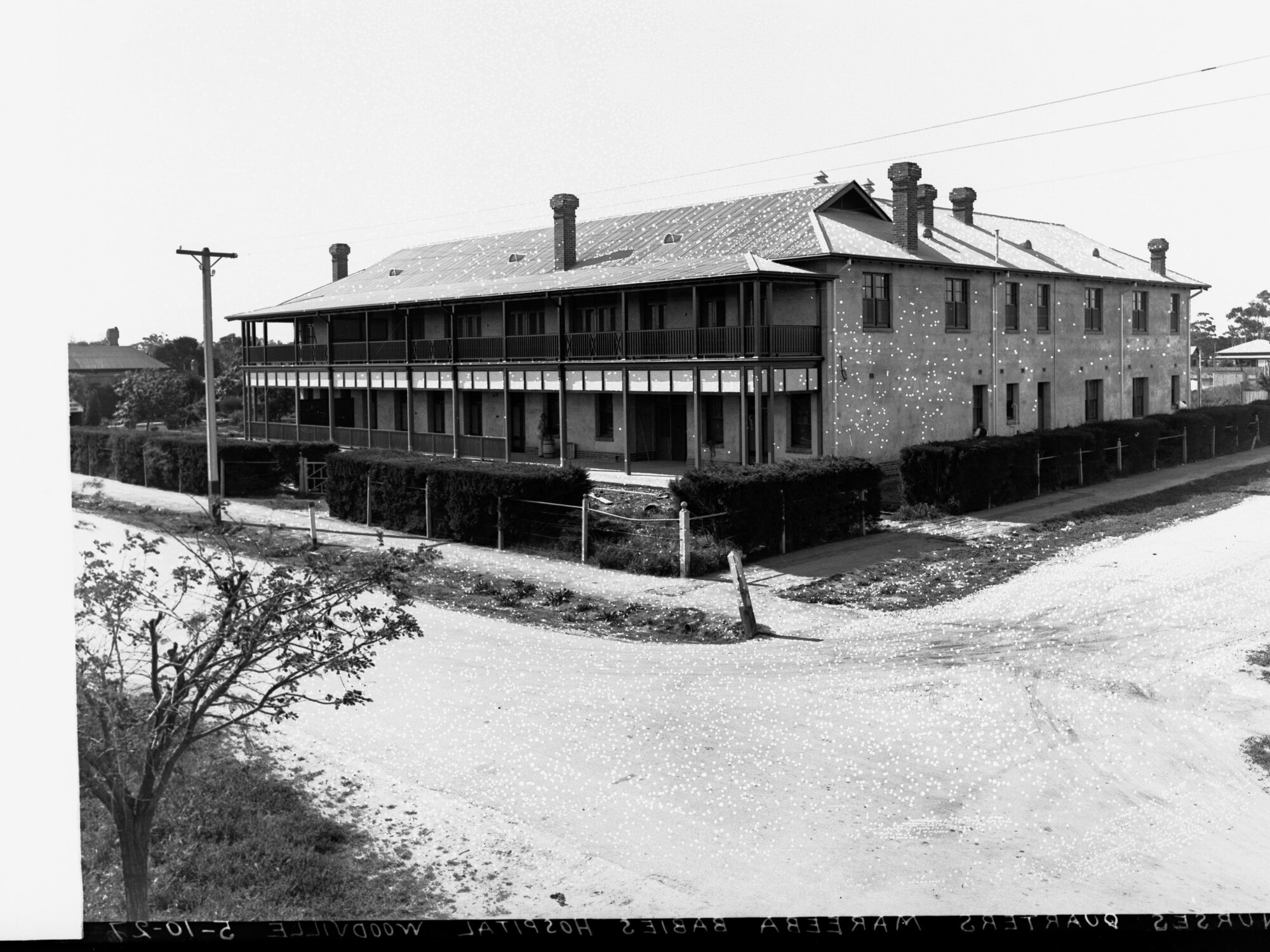 Nurses Quarters at Mareeba Babies Hospital Woodville, 1927