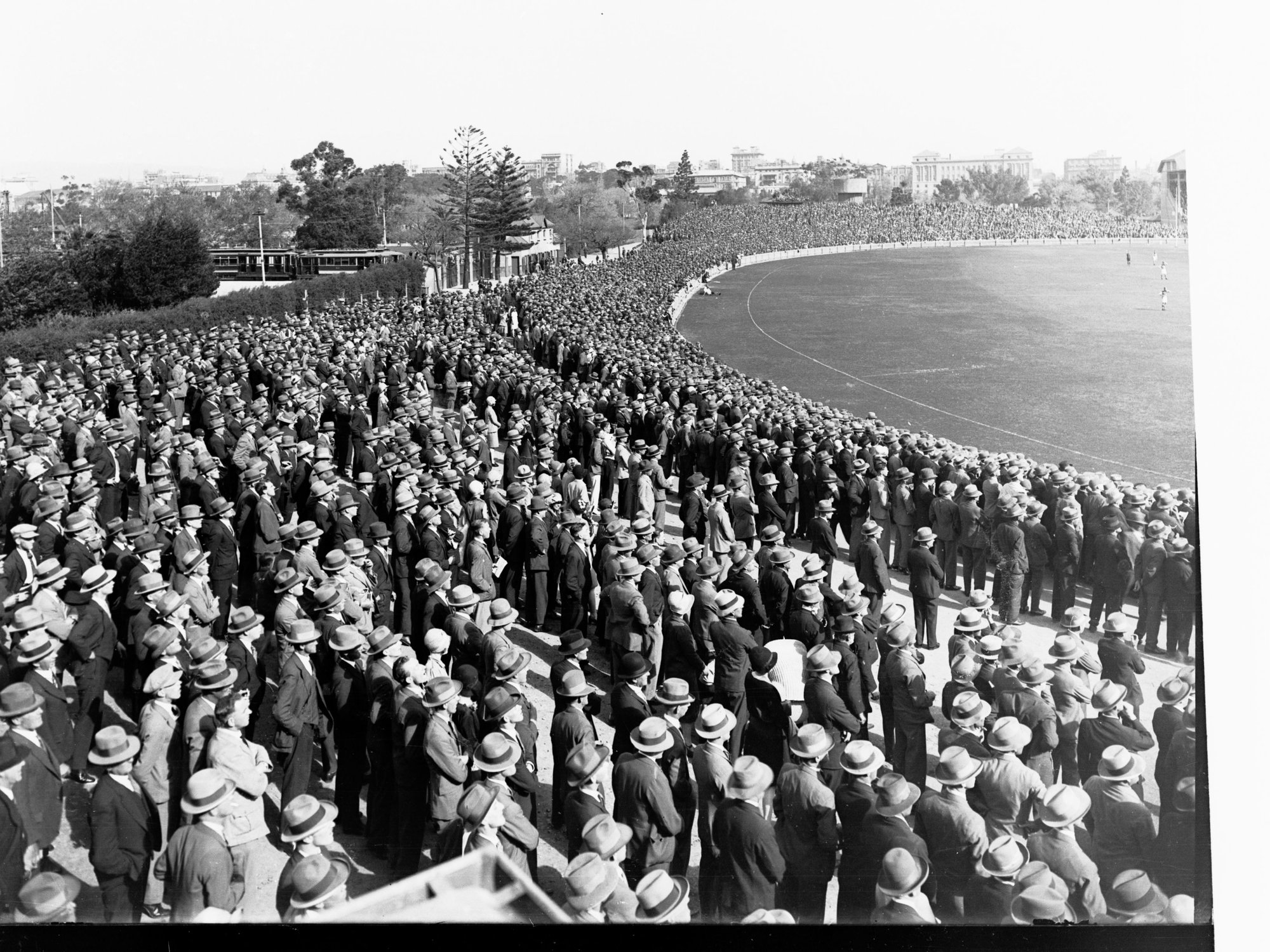 Adelaide Oval Premiership Match Norwood Against Port Adelaide