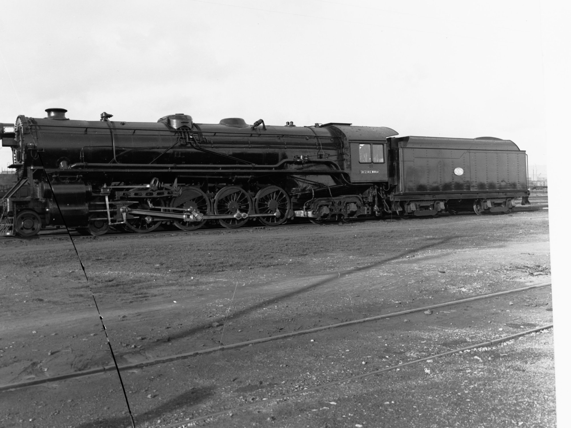 500 Class Mountain Type Locomotive Engine