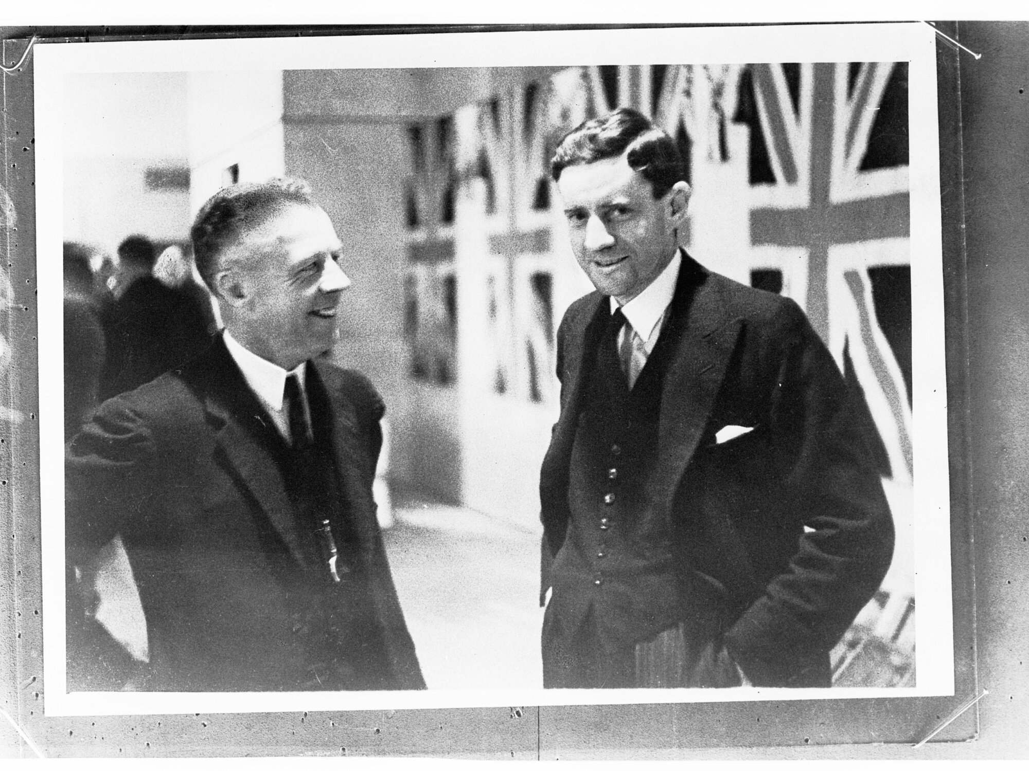Photograph of two men - no other information recorded
