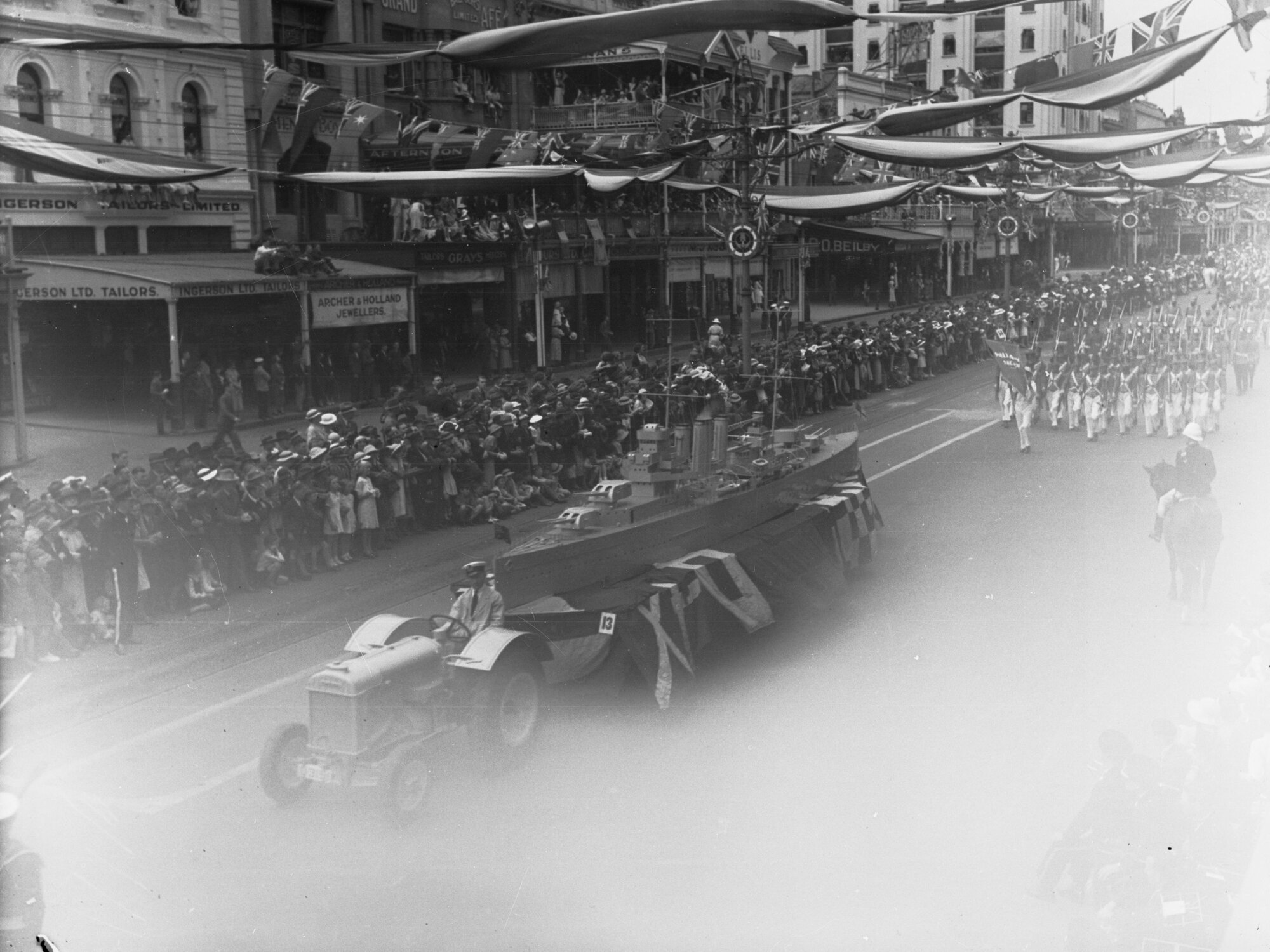 Pageant of progress King William Street Adelaide centenary