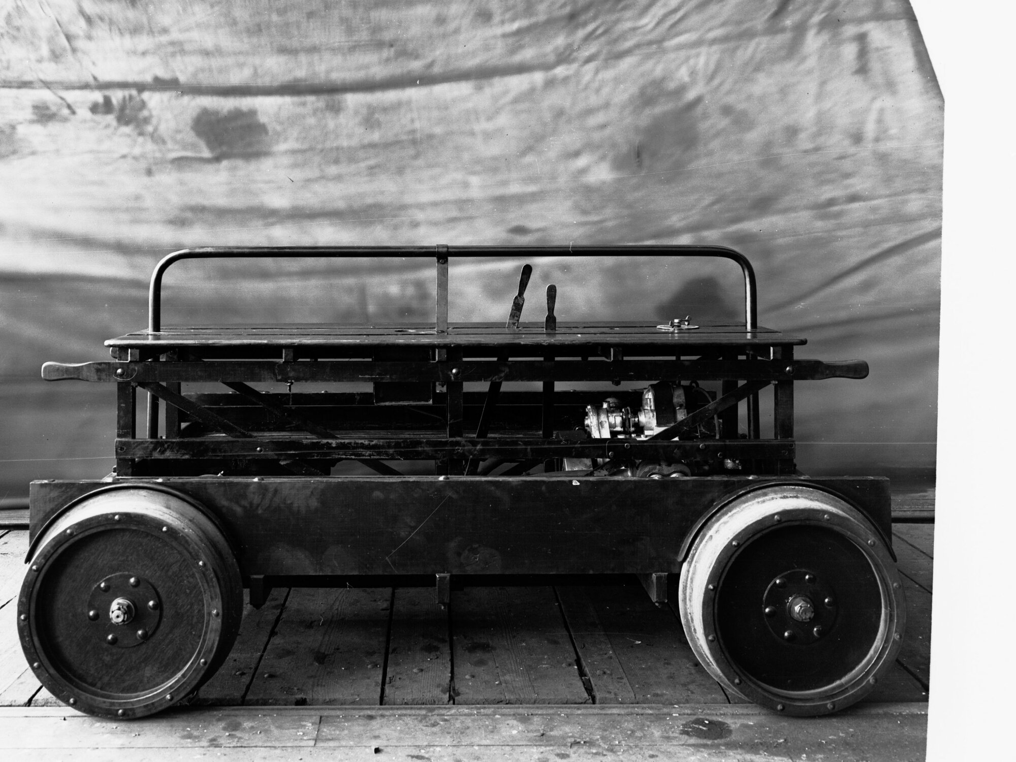 Motor Powered Gangers Section Car at Islington