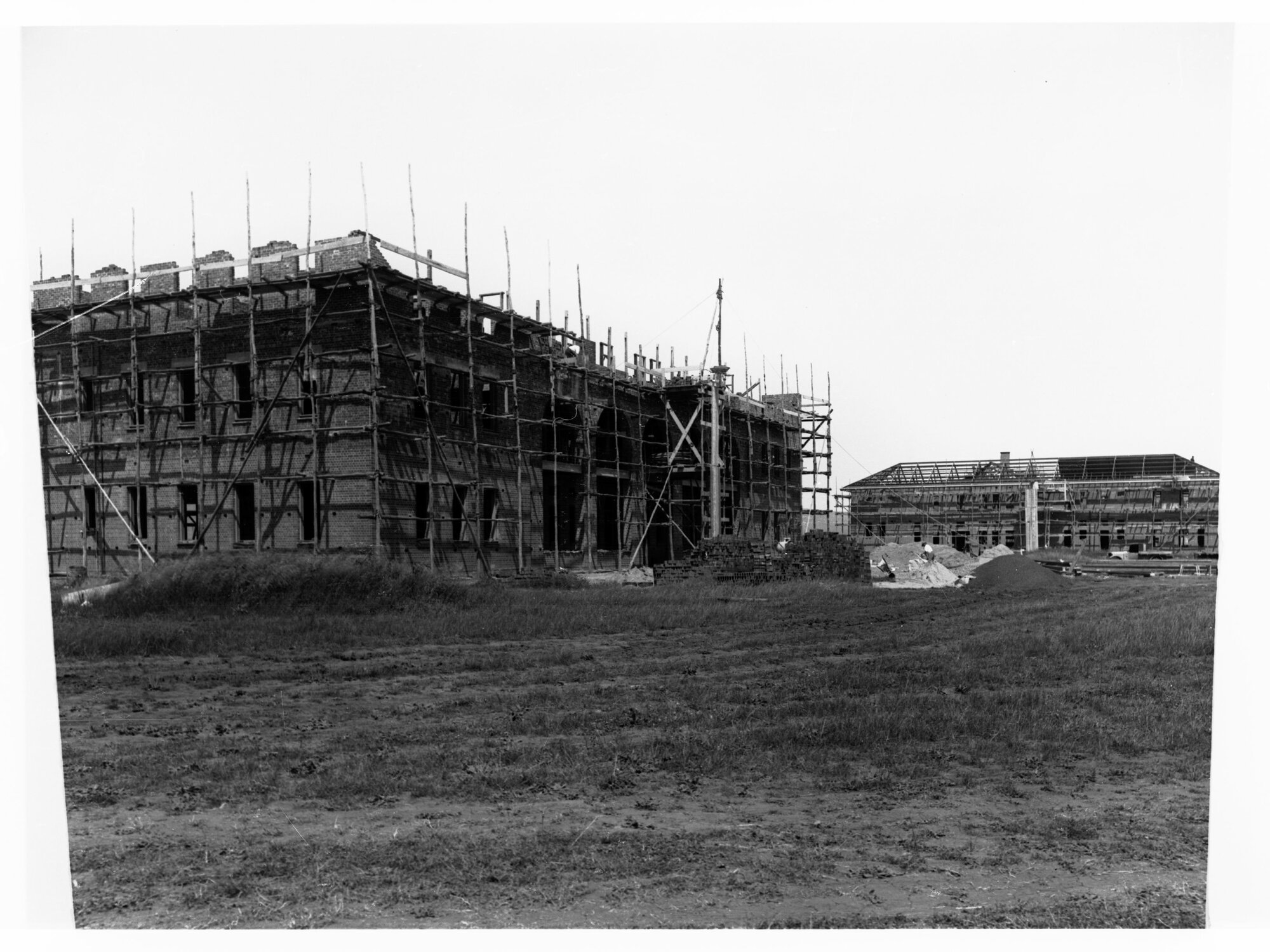 Northfield Mental Hospital Administrative and Patients Block Under Construction