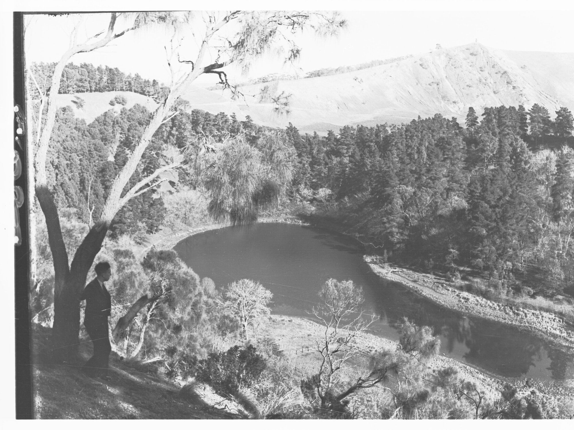 Leg of Mutton Lake at Mount Gambier