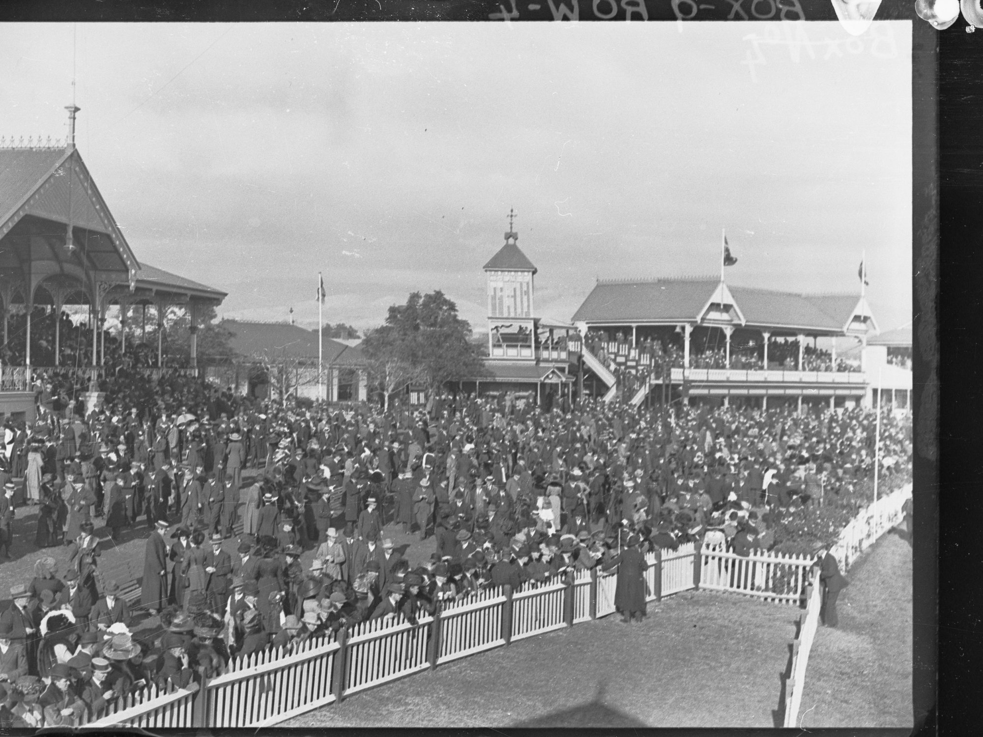 Spectators at the Horse Races - Victoria Park