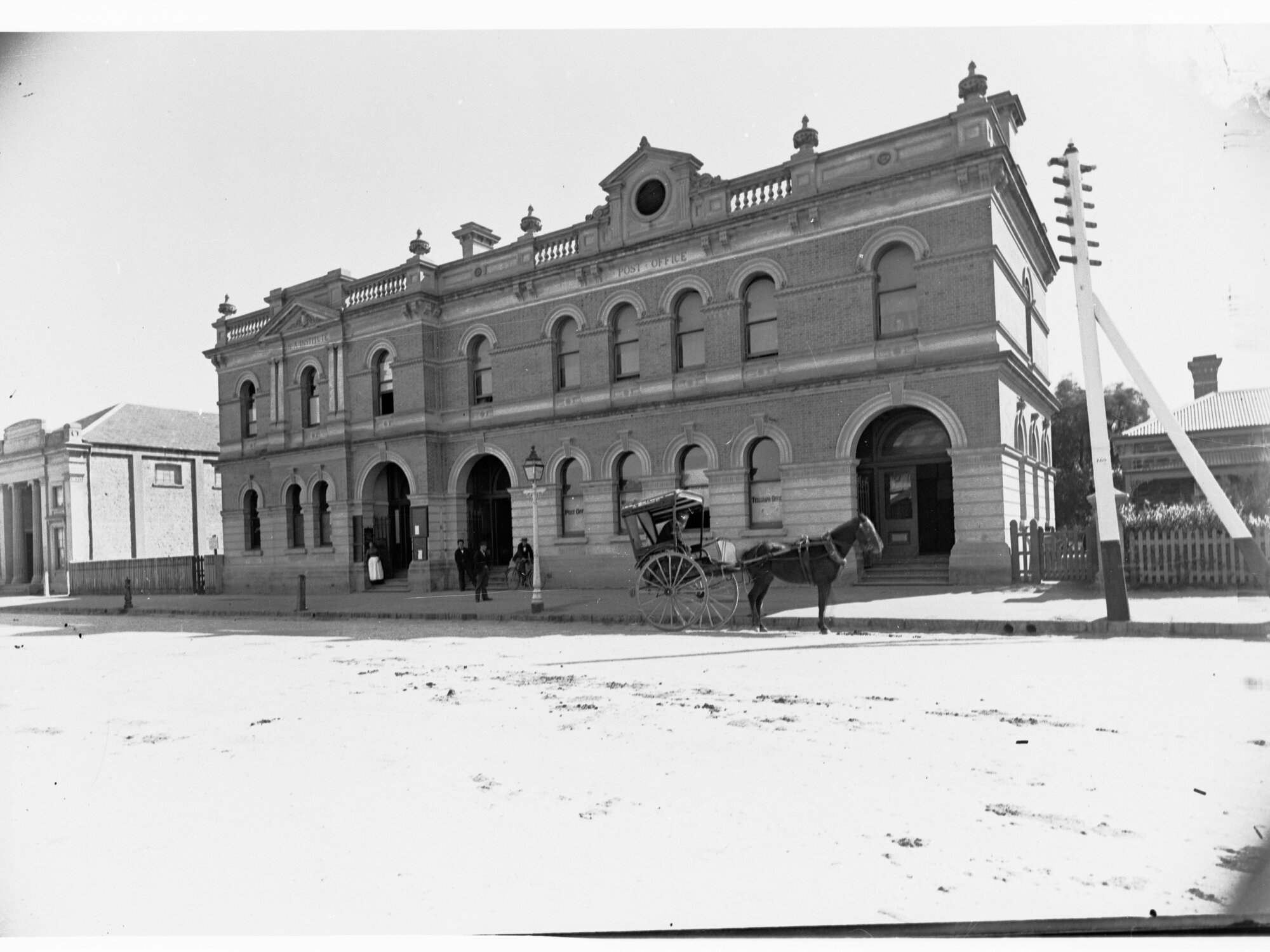 Post Office and Institute, Tynte Street, North Adelaide circa 1890's
