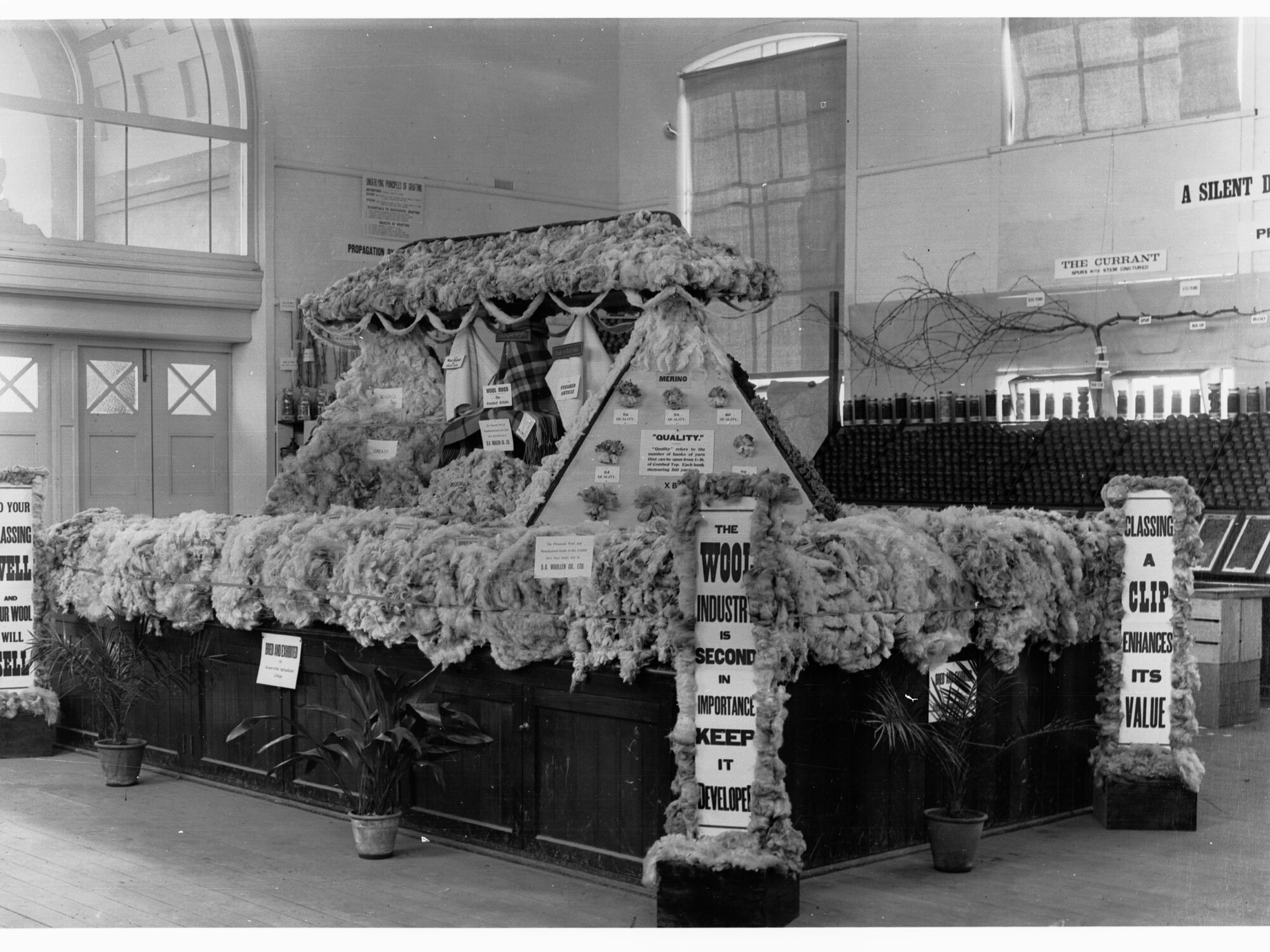 Agricultural Hall, Royal Adelaide Show, Grain Display - Waite Agricultural Research Institute (University of Adelaide)