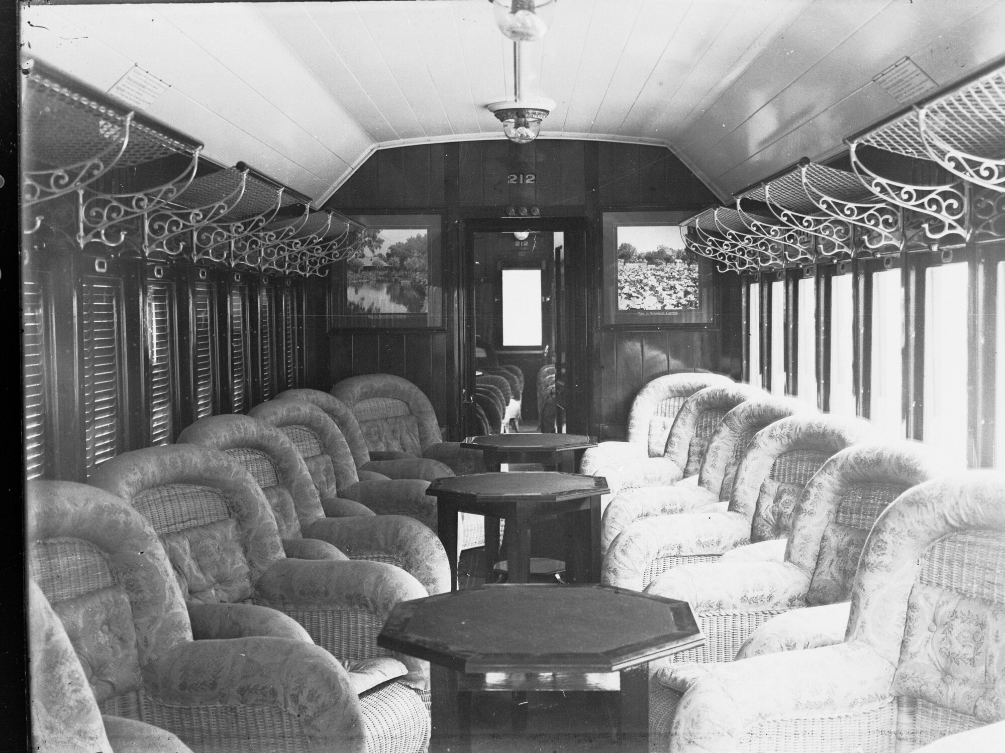 View of a First Class Carriage, East-West Express