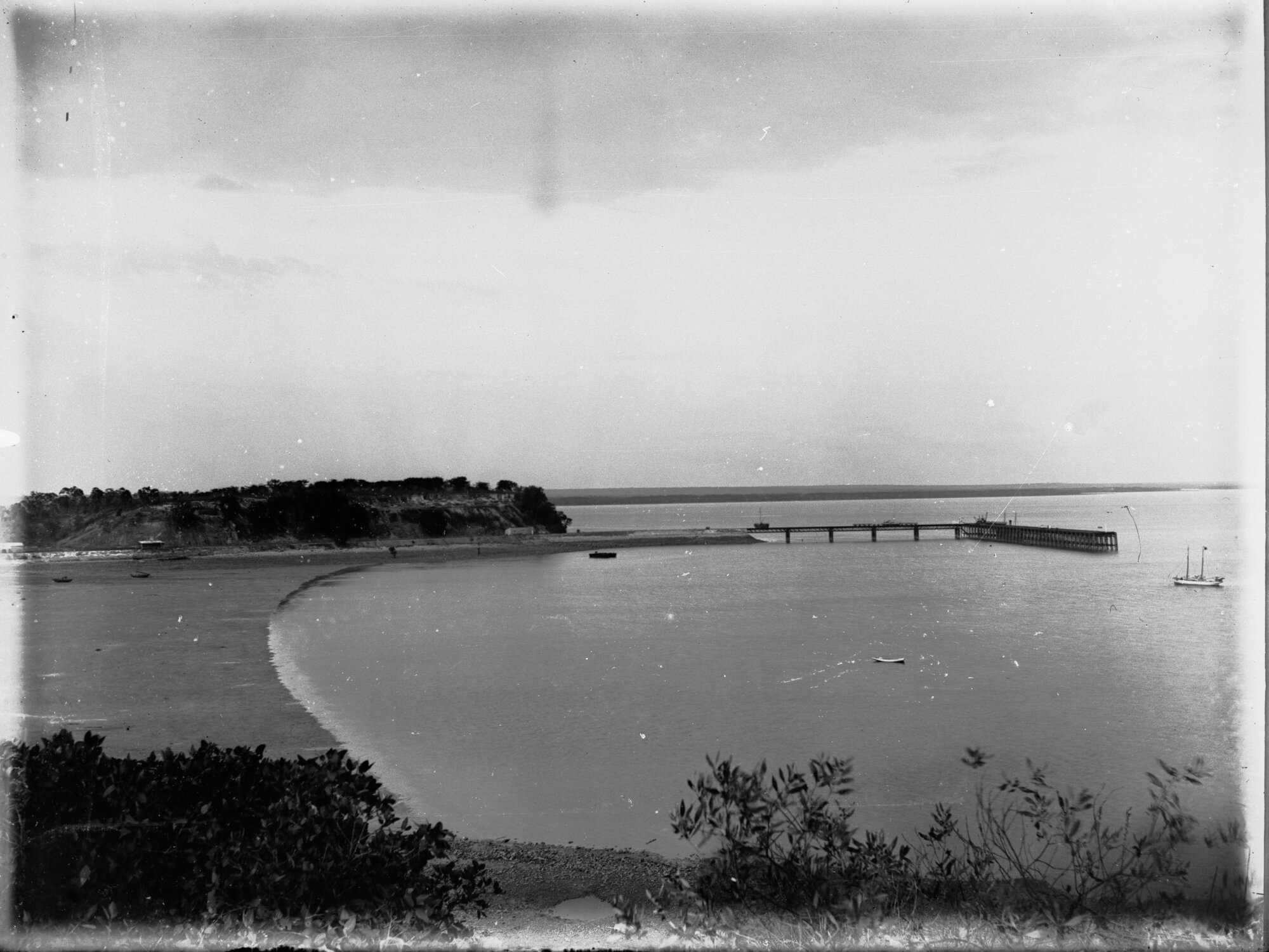 Northern Territory,  view of jetty