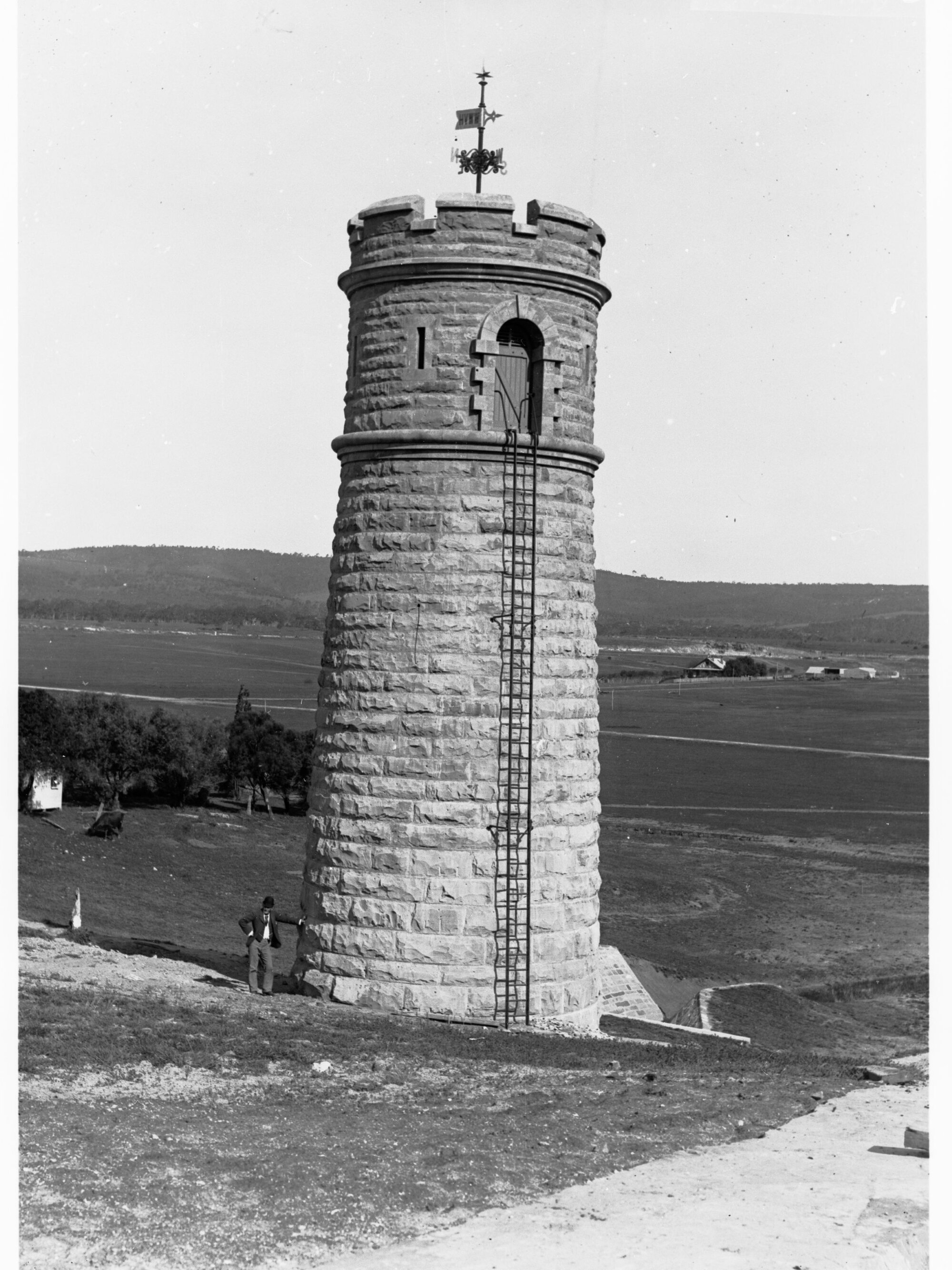 Happy Valley Water Tower (scour valve, Happy Valley Reservoir)