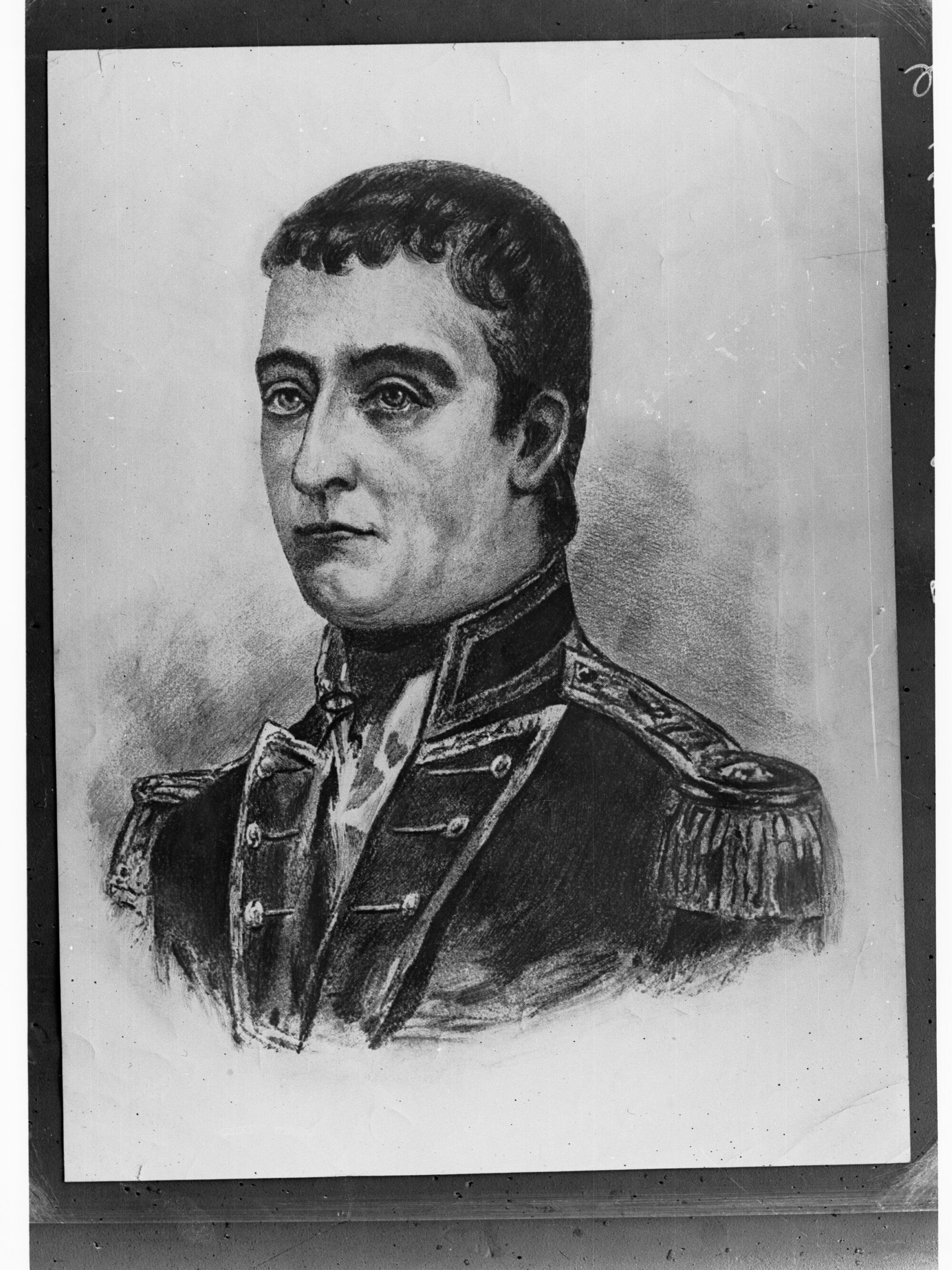 Portrait of Captain Matthew Flinders (drawing)