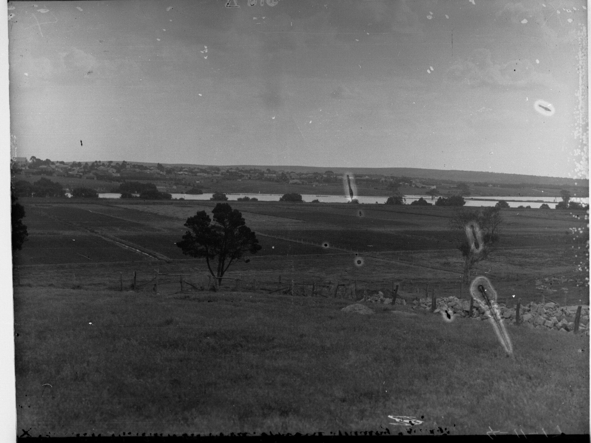 Murray Bridge Showing Houses in the Distance