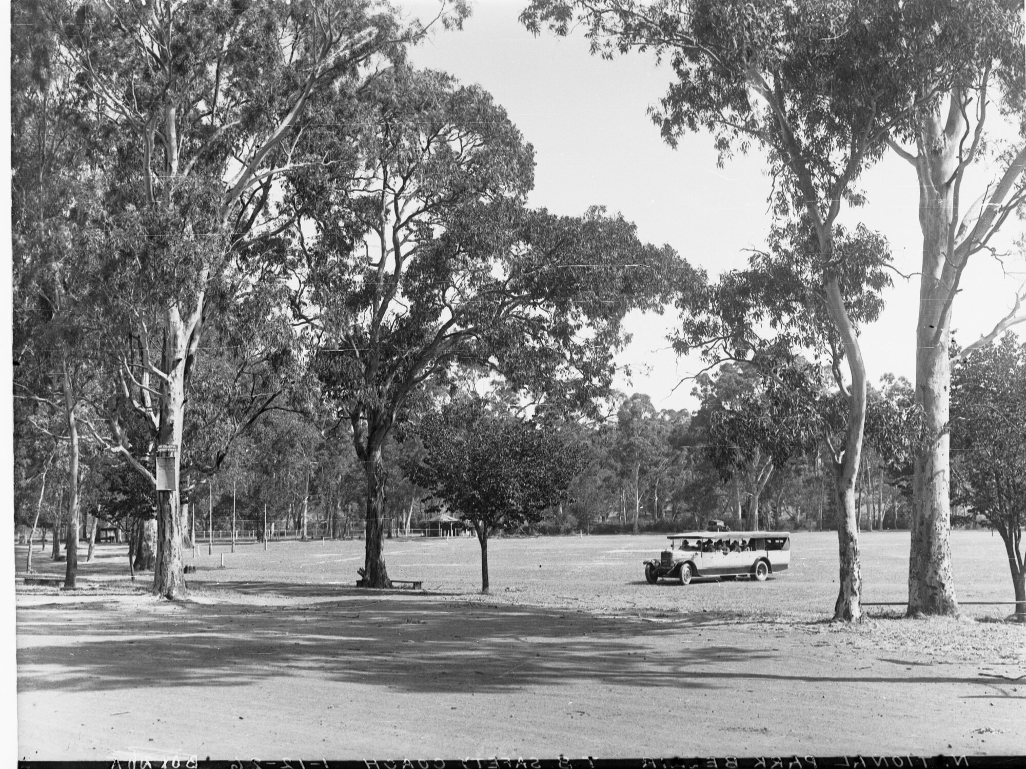 National Park Belair Showing Tourist Bureau Charabanc