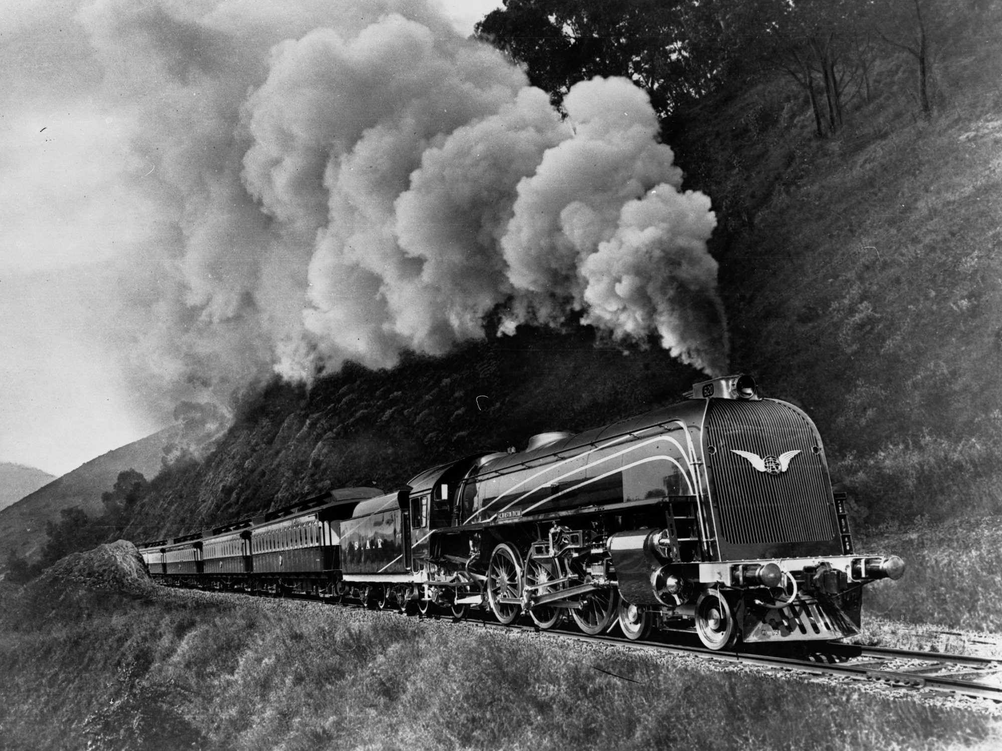 PRINT MISSING|Centenary Train in Hills
