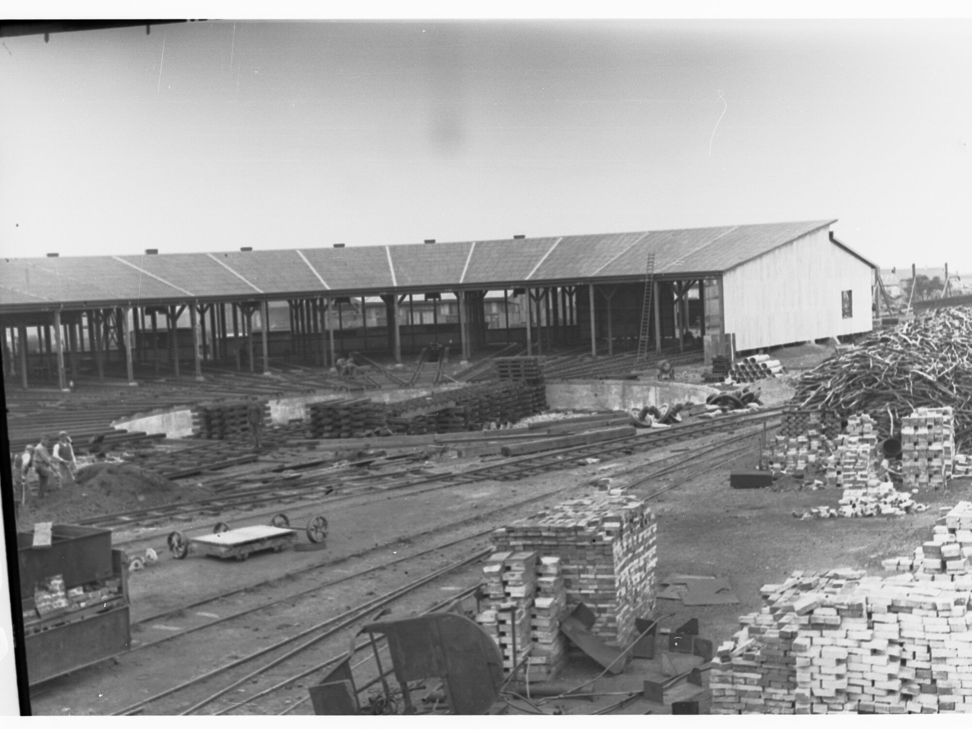 Rail yard at Peterborough