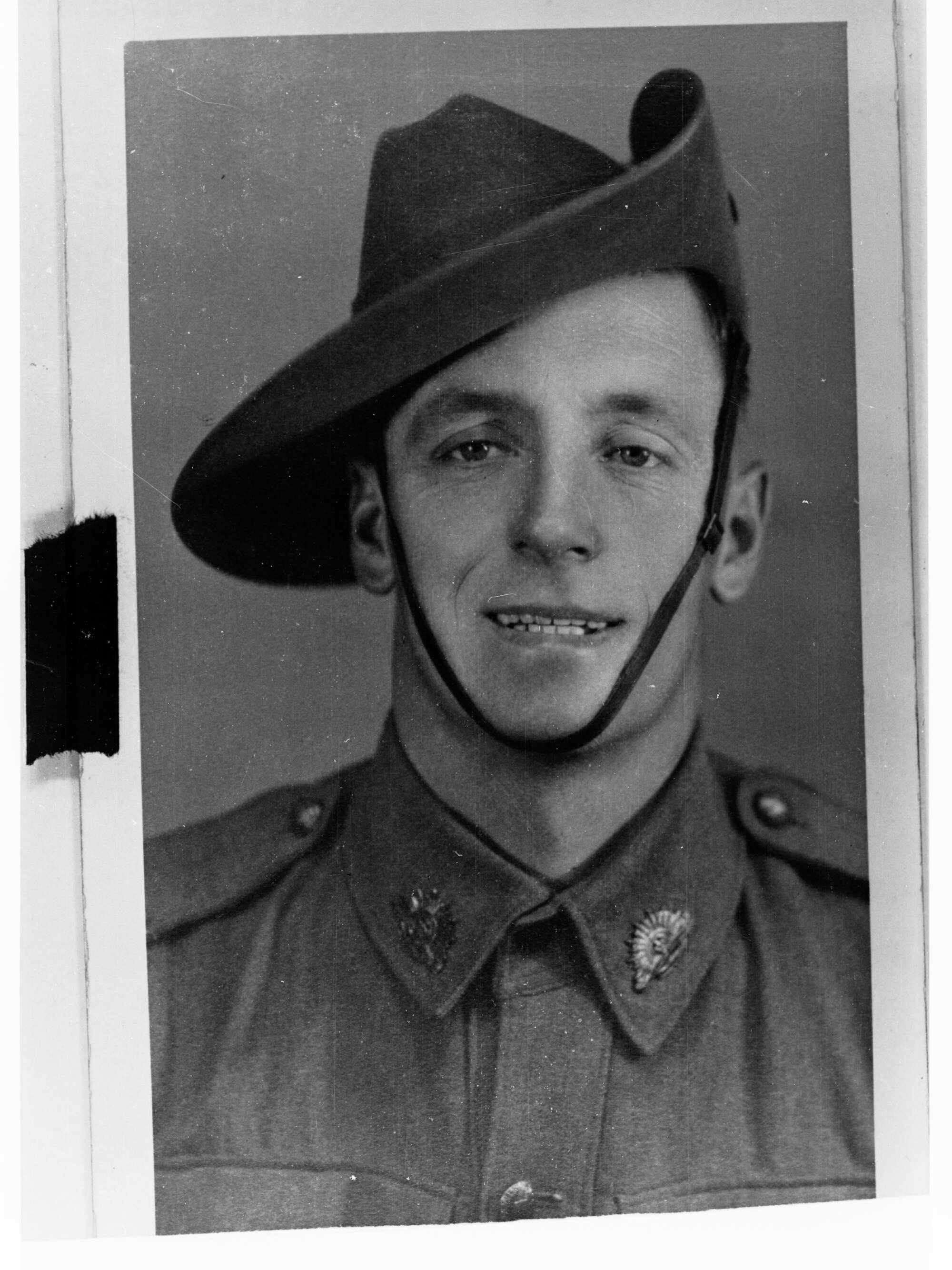 Portrait of a soldier in the Australian Imperial Force