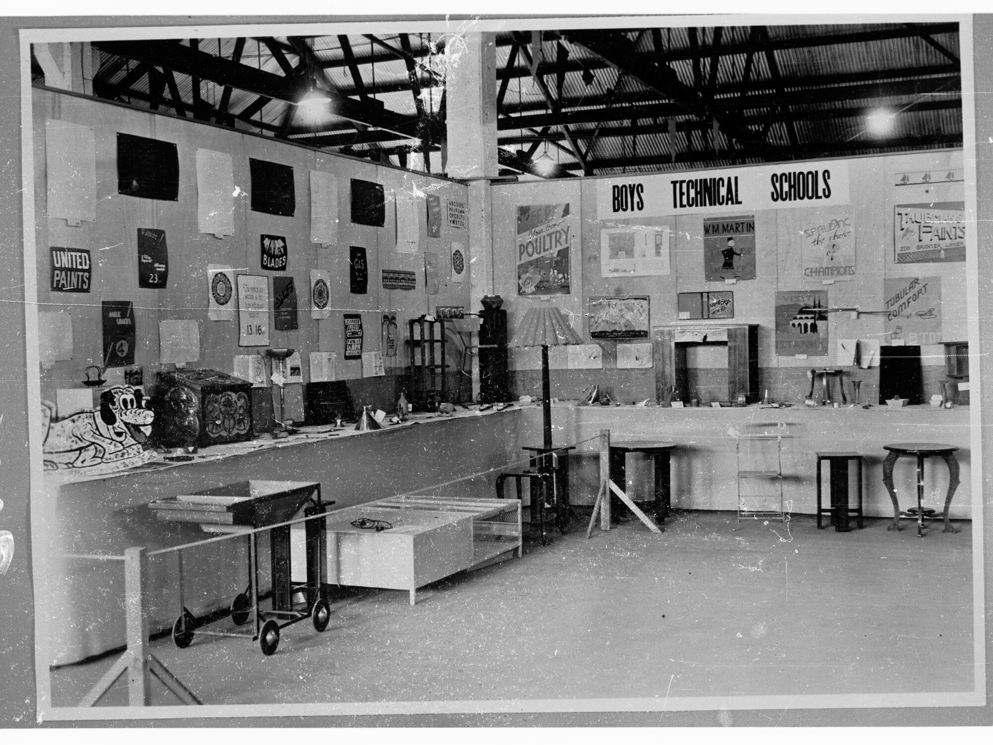 Education Dept. - display by Boys Technical Classes