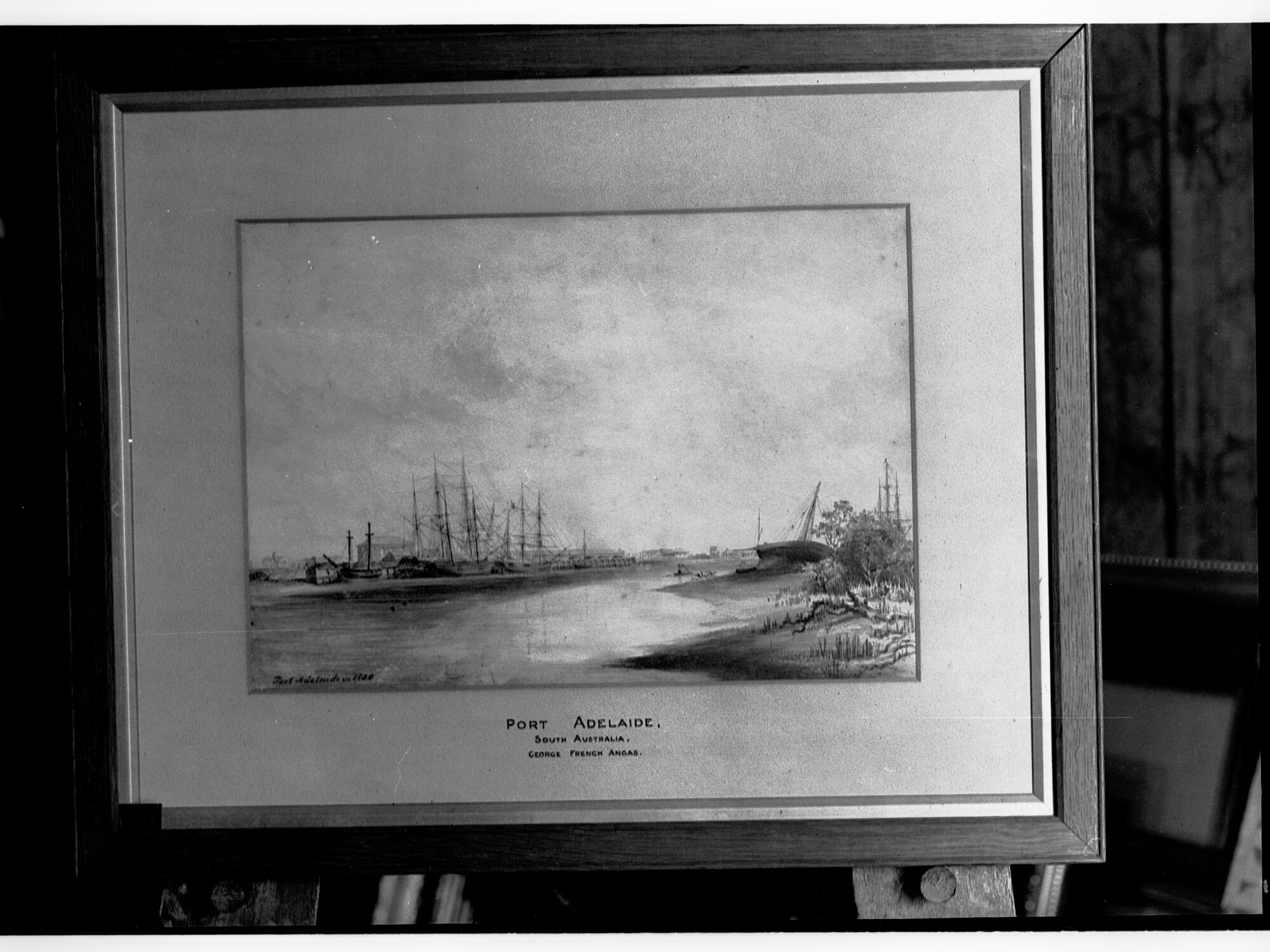 Proposed Site for City of Adelaide by Colonel Wm Light - painting presented by Sir E T Smith KCMG
