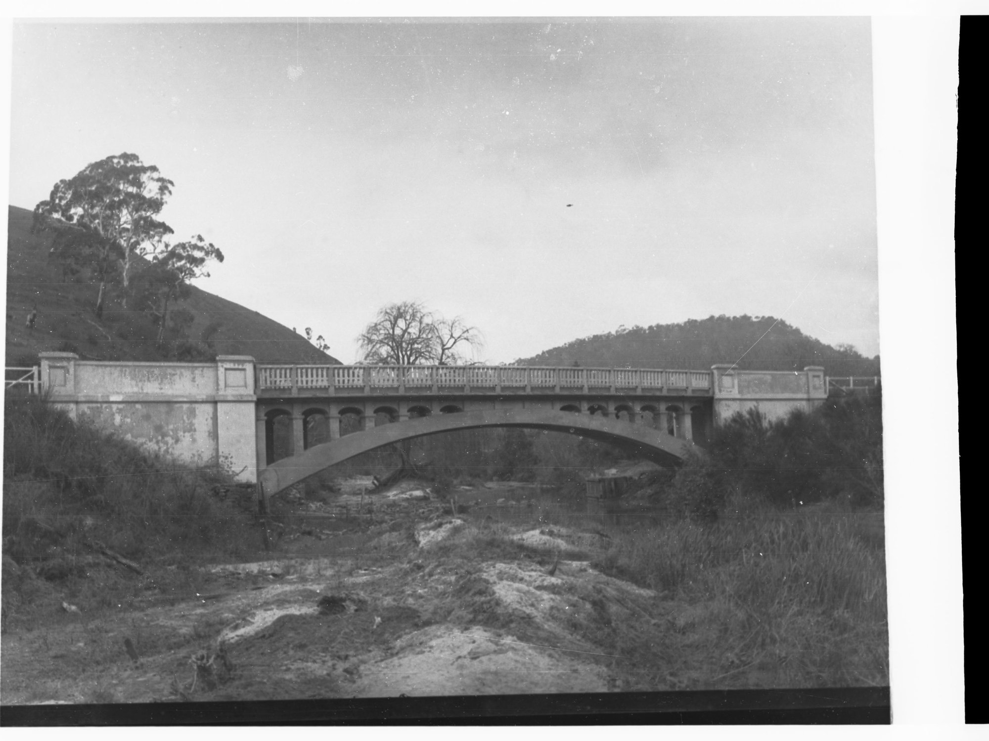 Bridge over dried up river at Millbrook