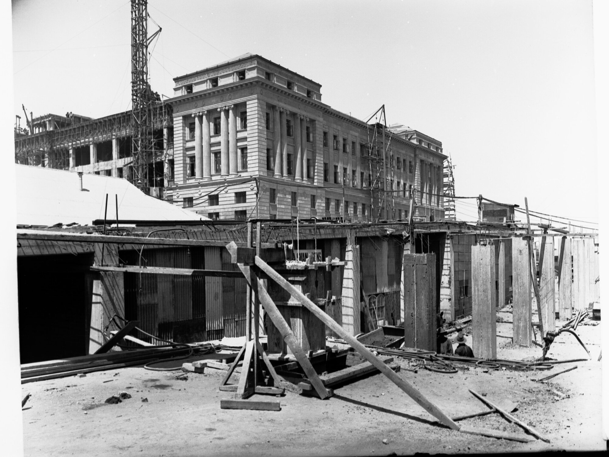 Adelaide Railway Station Under Construction