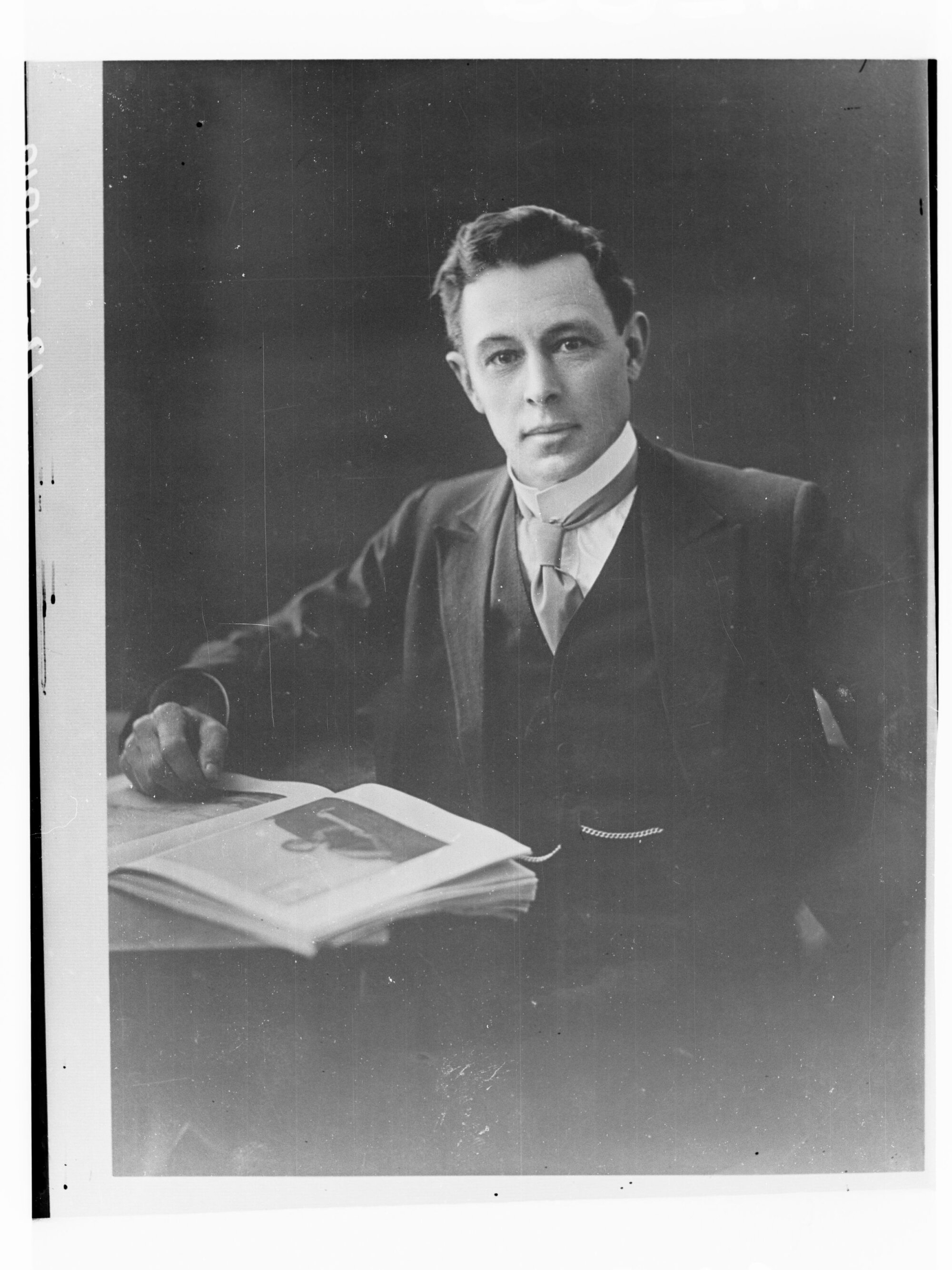 Portrait of Crawford Vaughan, Premier 1915 - 17