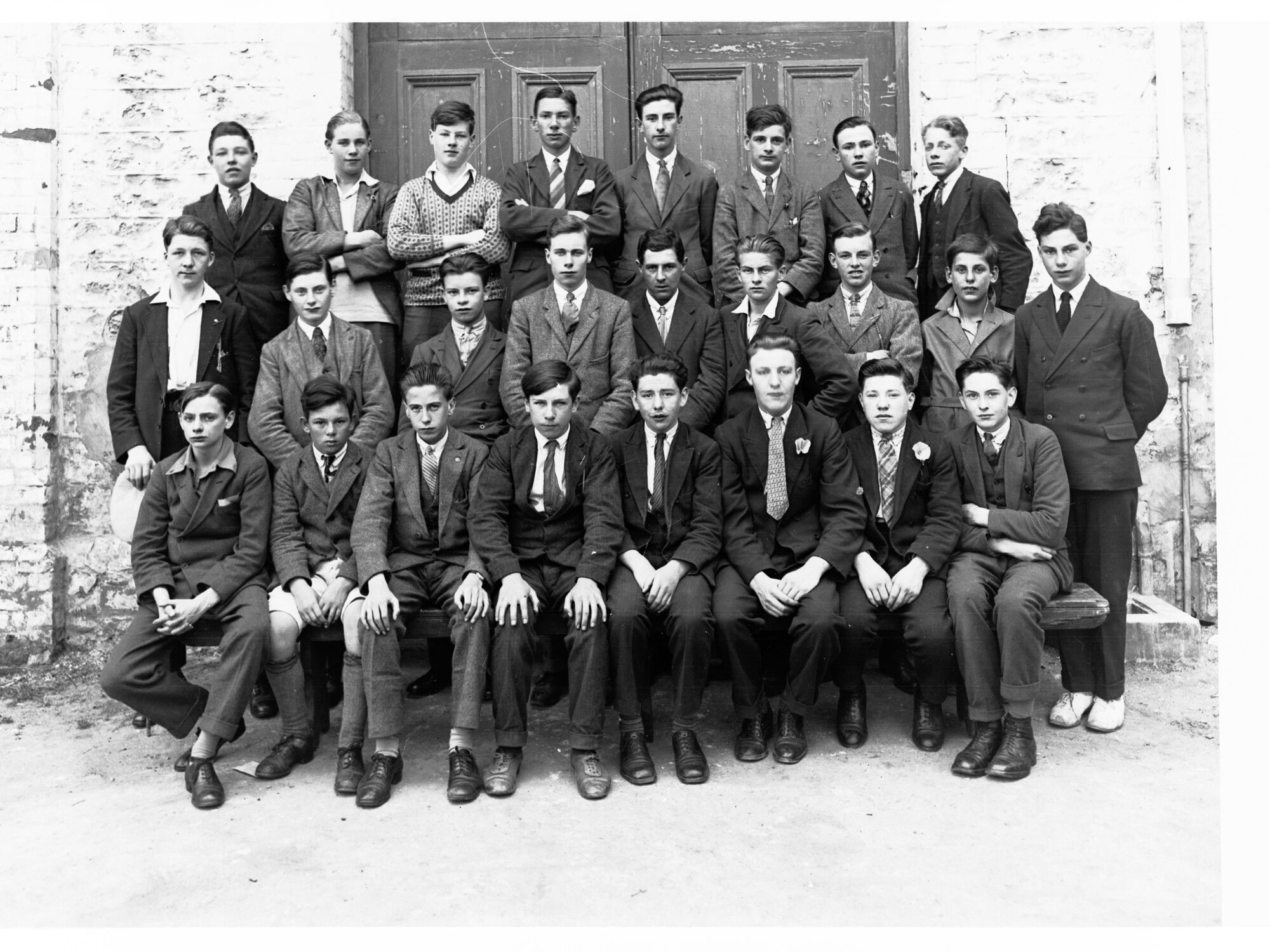 Group of Migrant Boys 