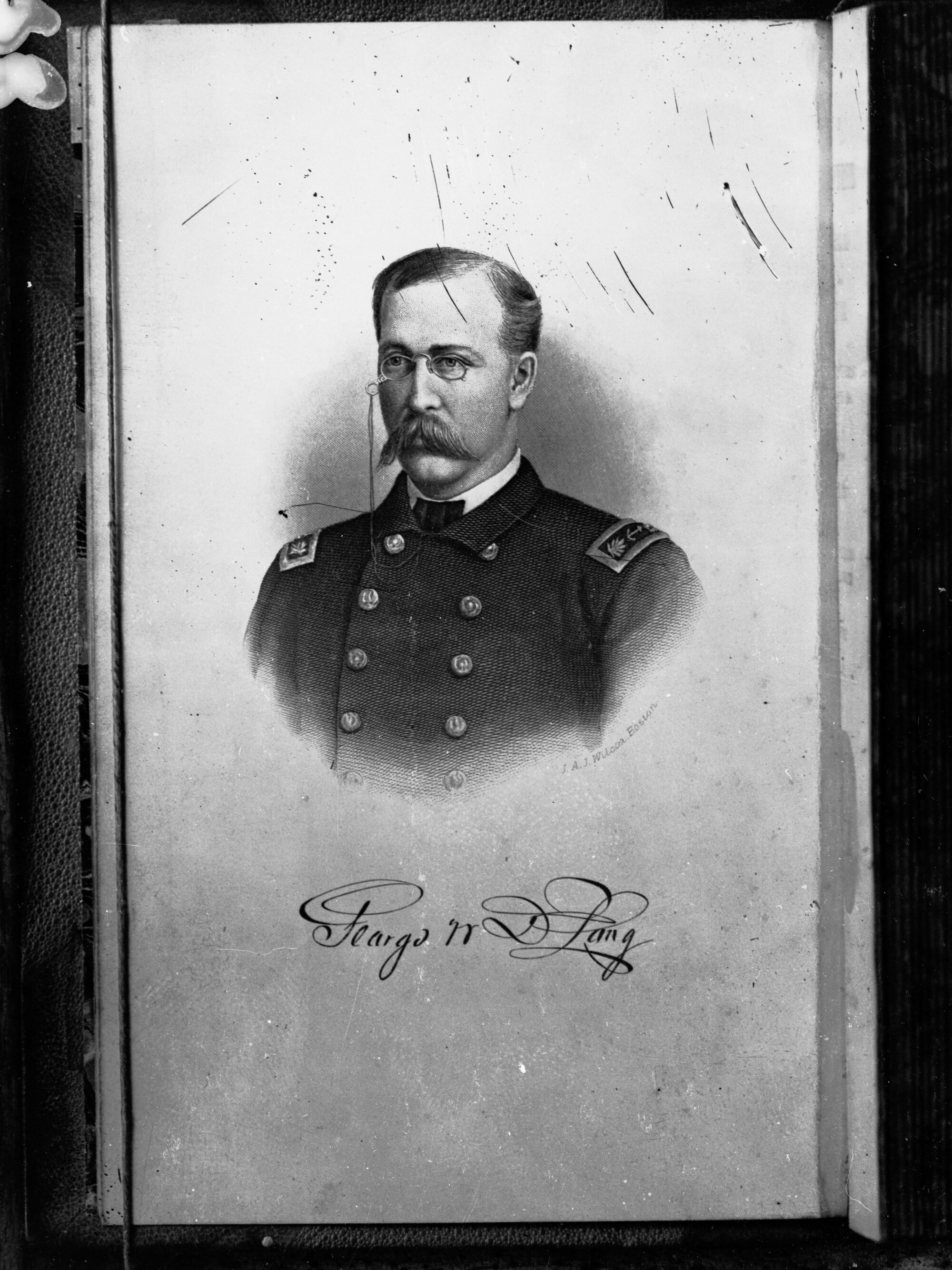 Portrait of G W De Long 