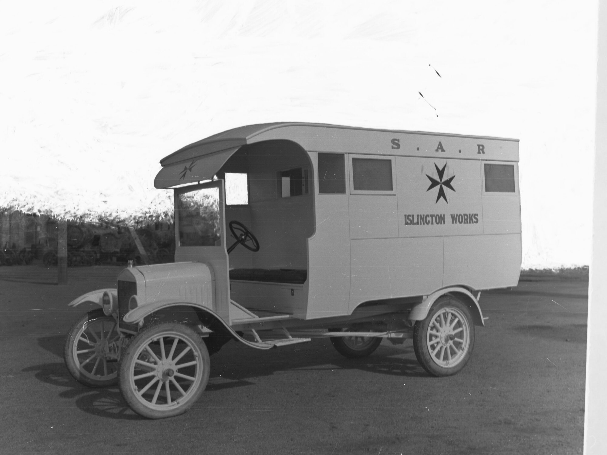 Railway Ford Ambulance Showing Interior