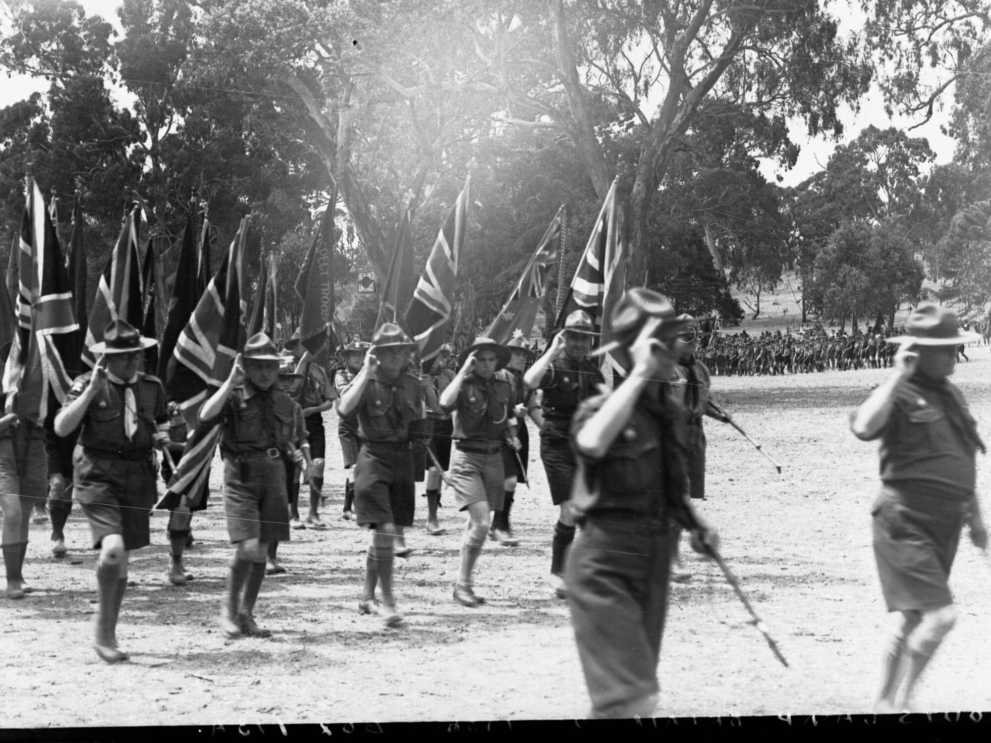Boy scouts' camp at Belair