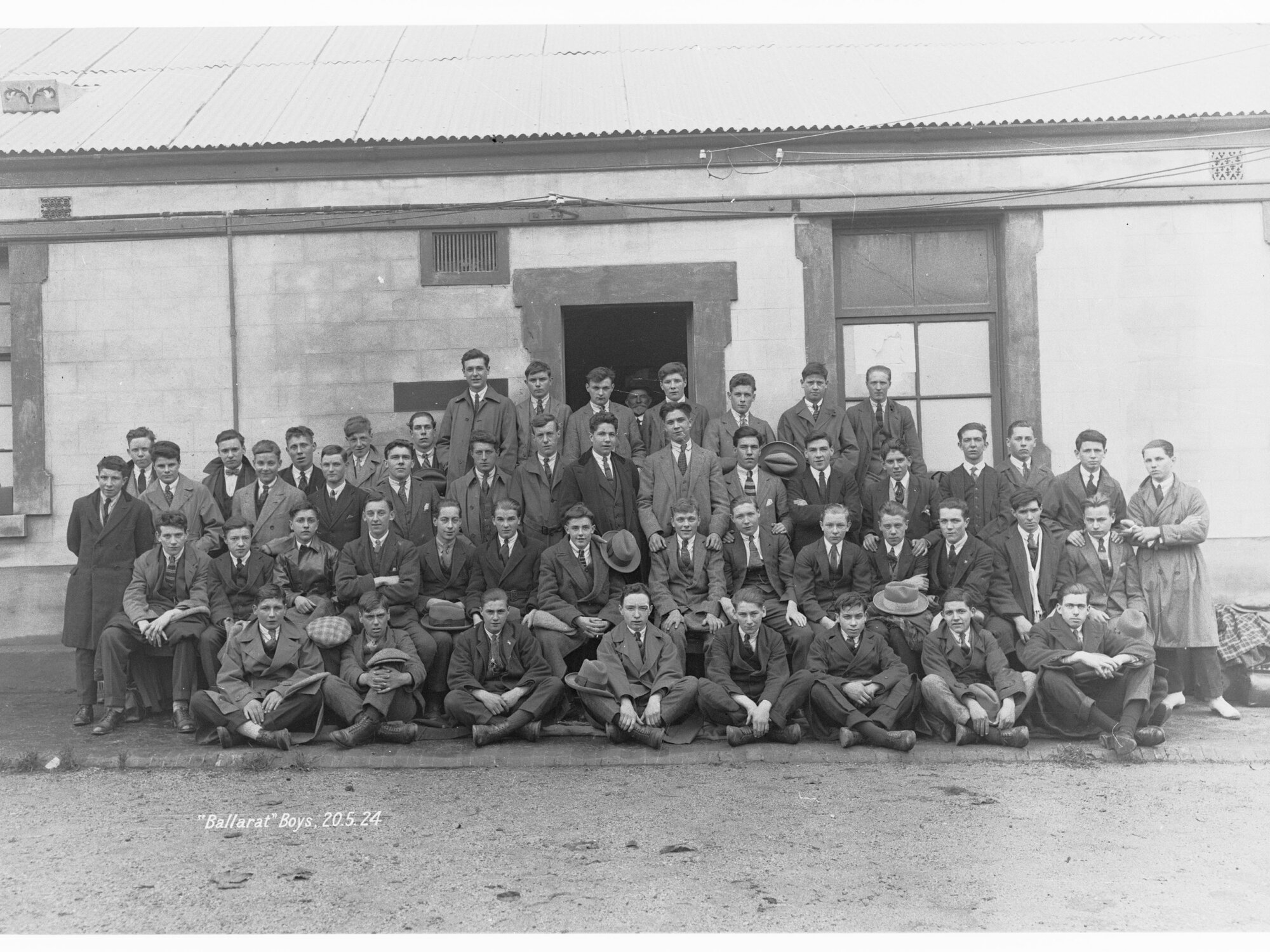 Farm Lads - Barwell Boys arrived on ship Ballarat 20.5.1924
