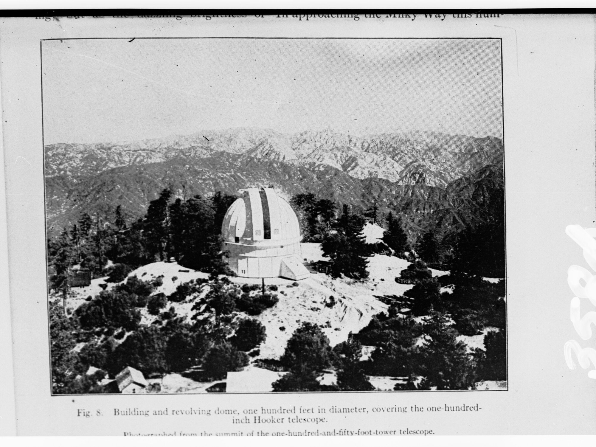 The One Hundred Inch Hooker Telescope - Mt Wilson Observatory, California